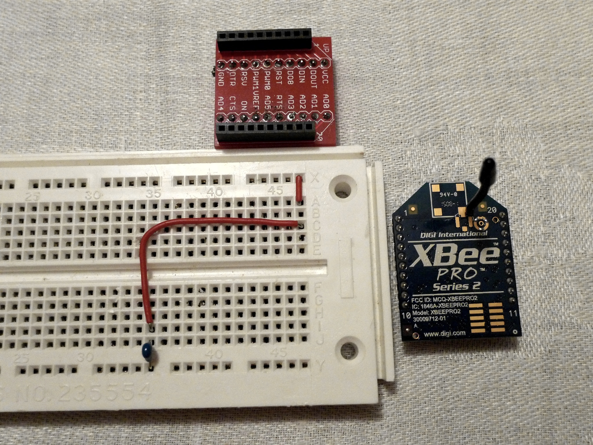 XBee Pulse I/O Breadboard or Perfboard Assembly&nbsp;Instructions