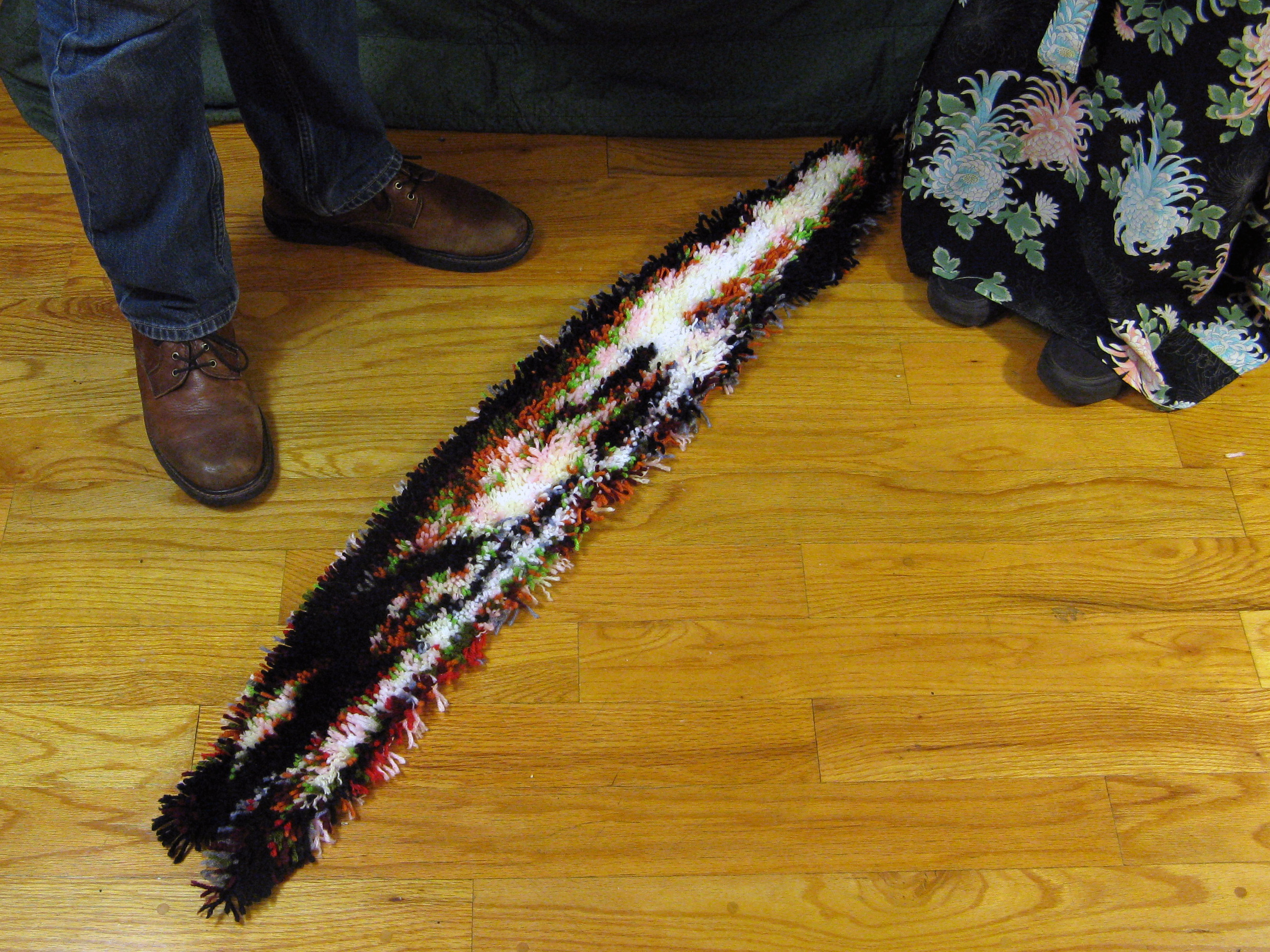 New Project: Photorealistic Latch-Hooked Rug