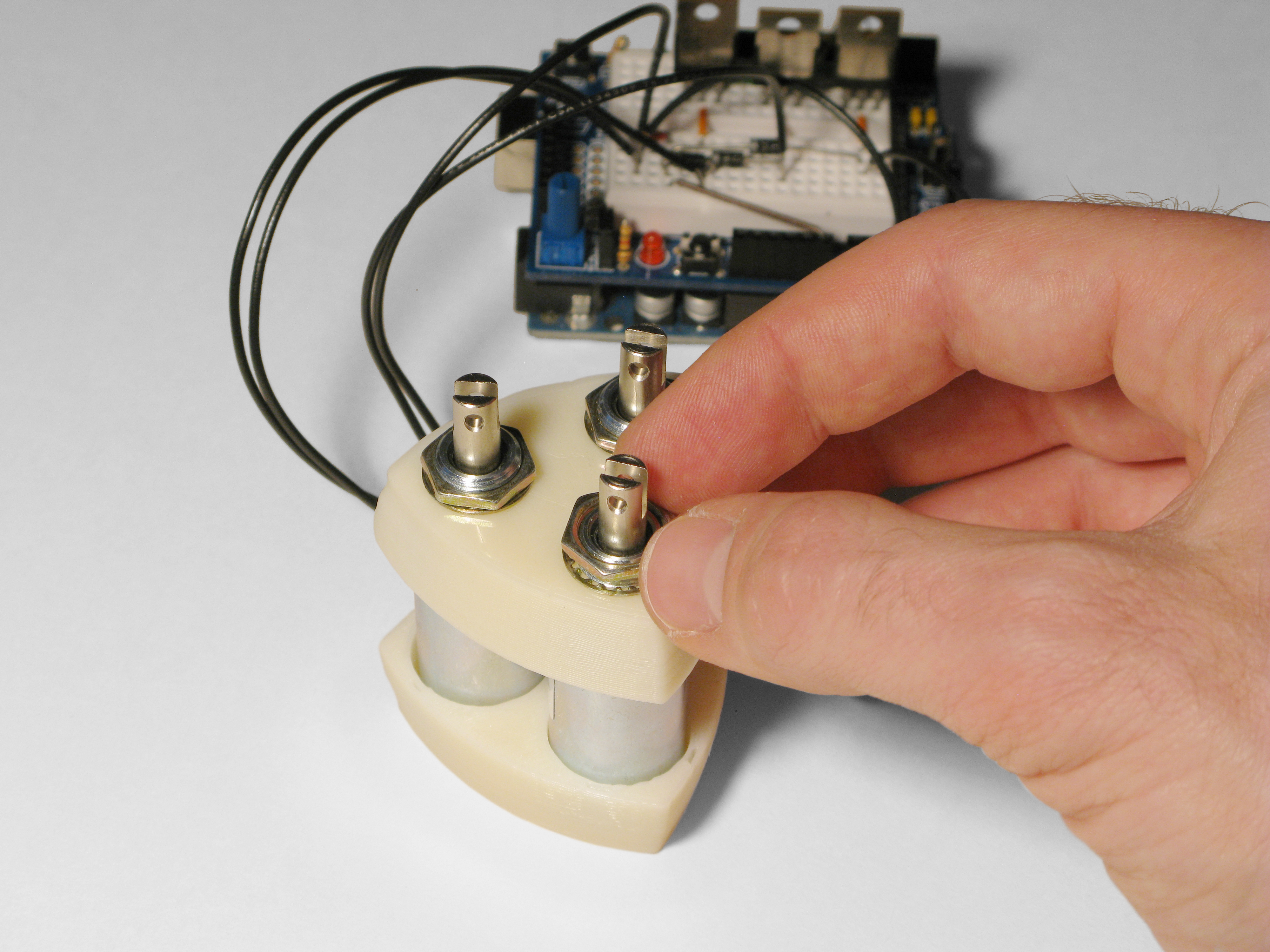 Spazzi: A Solenoid Powered&nbsp;Dancebot