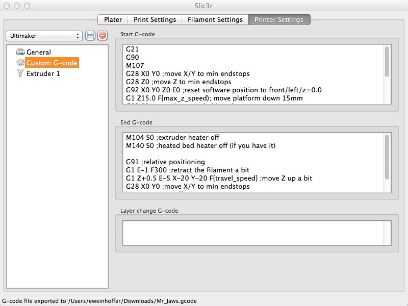Getting Started With&nbsp;Slic3r
