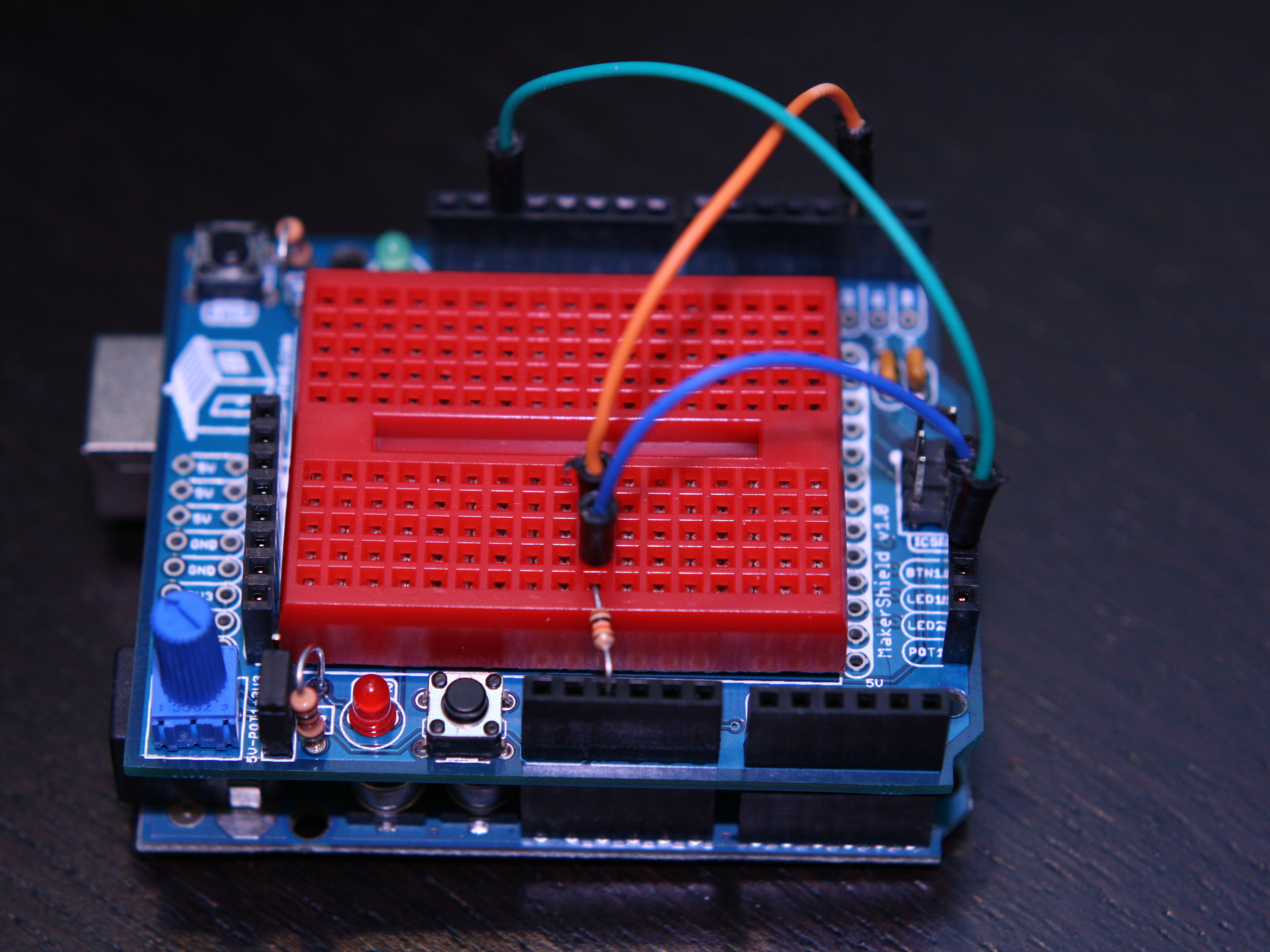Using the MakerShield –&nbsp;Button