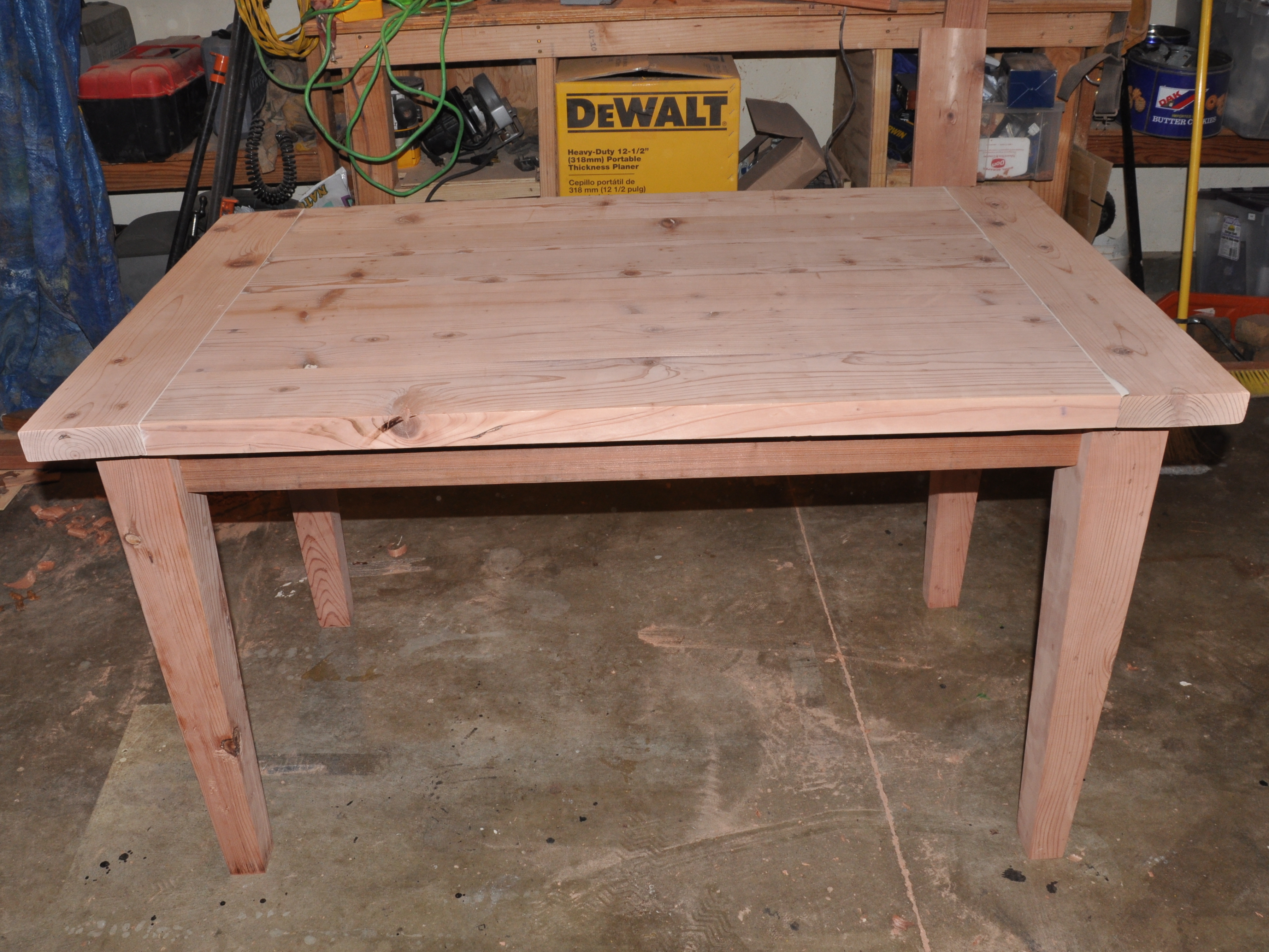 New Project: Wooden Table