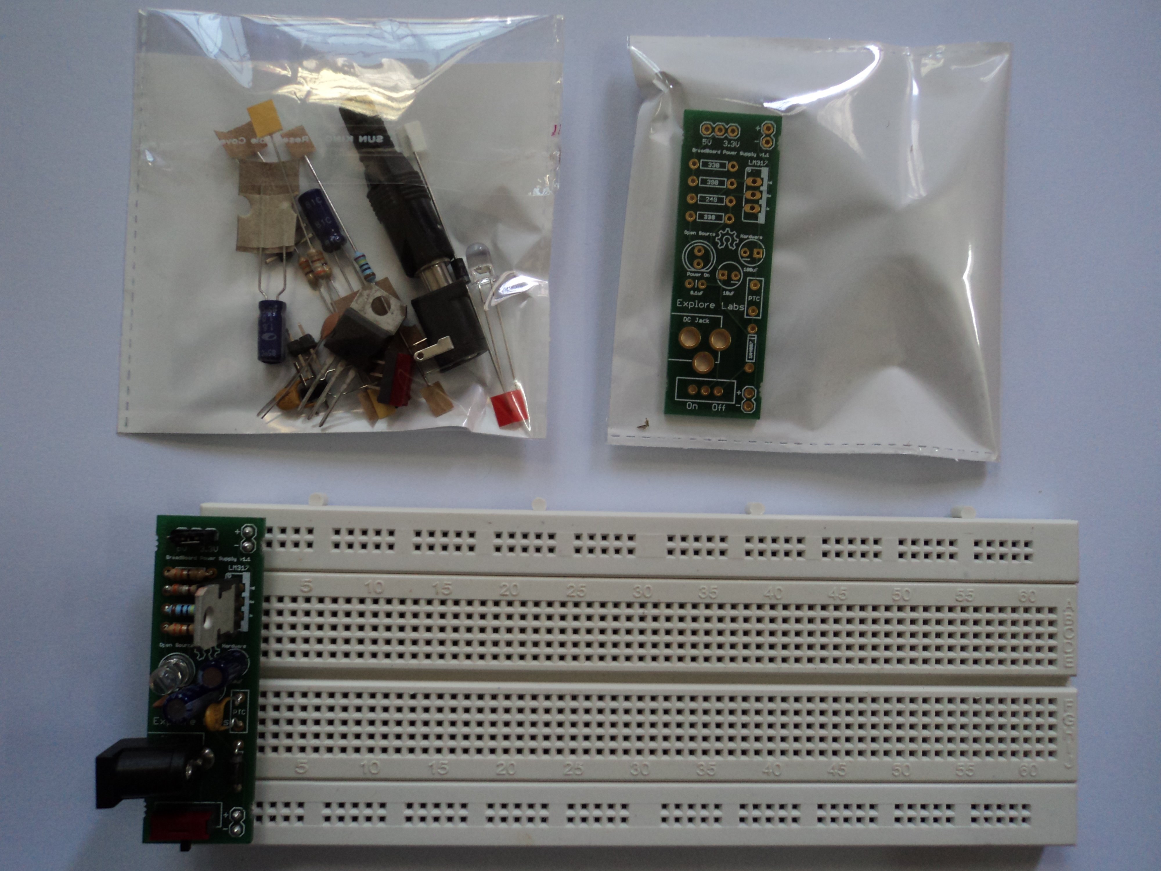 New Project: Making a BreadBoard Power Supply