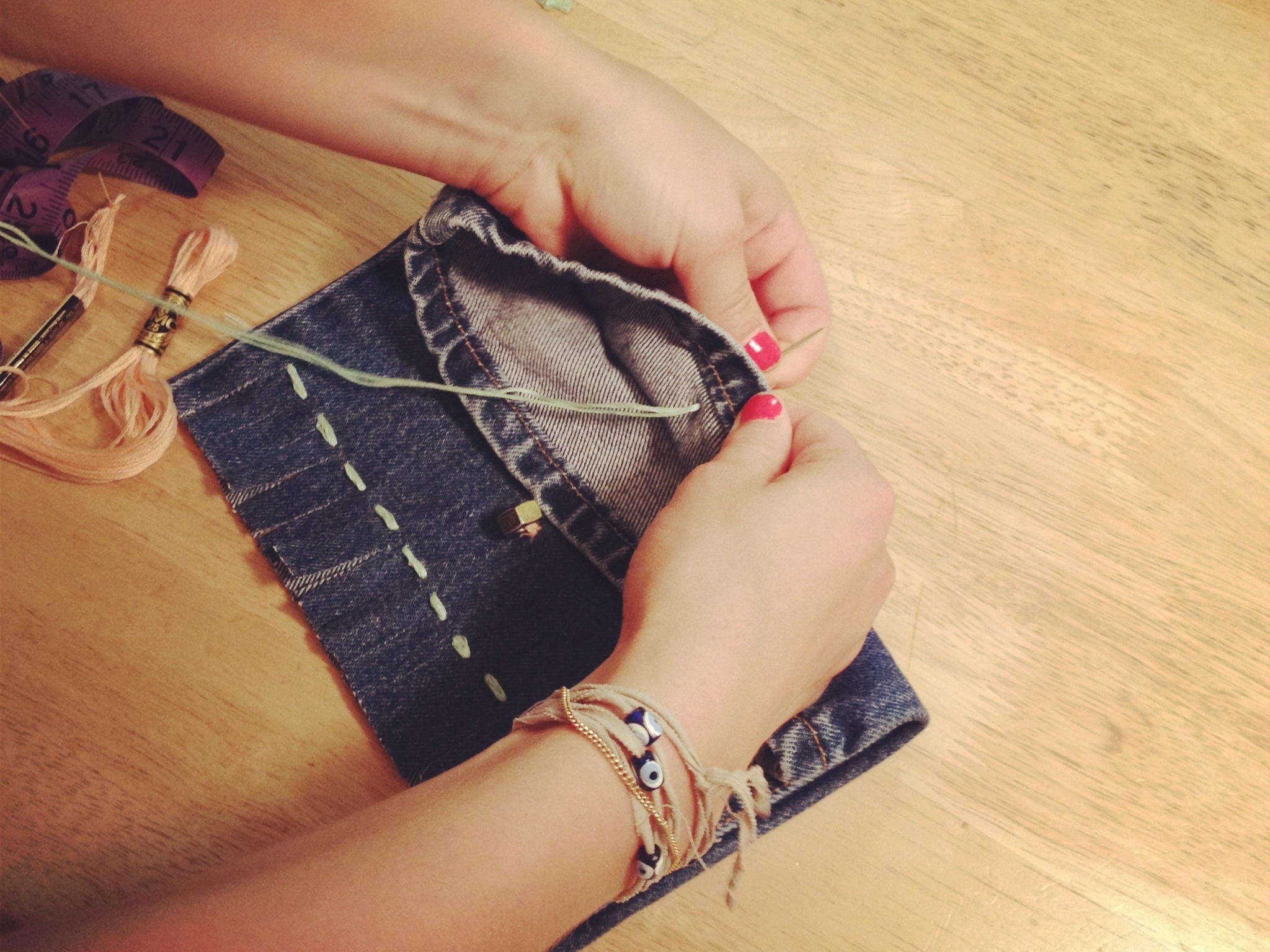 Fringed Sunglass&nbsp;Clutch
