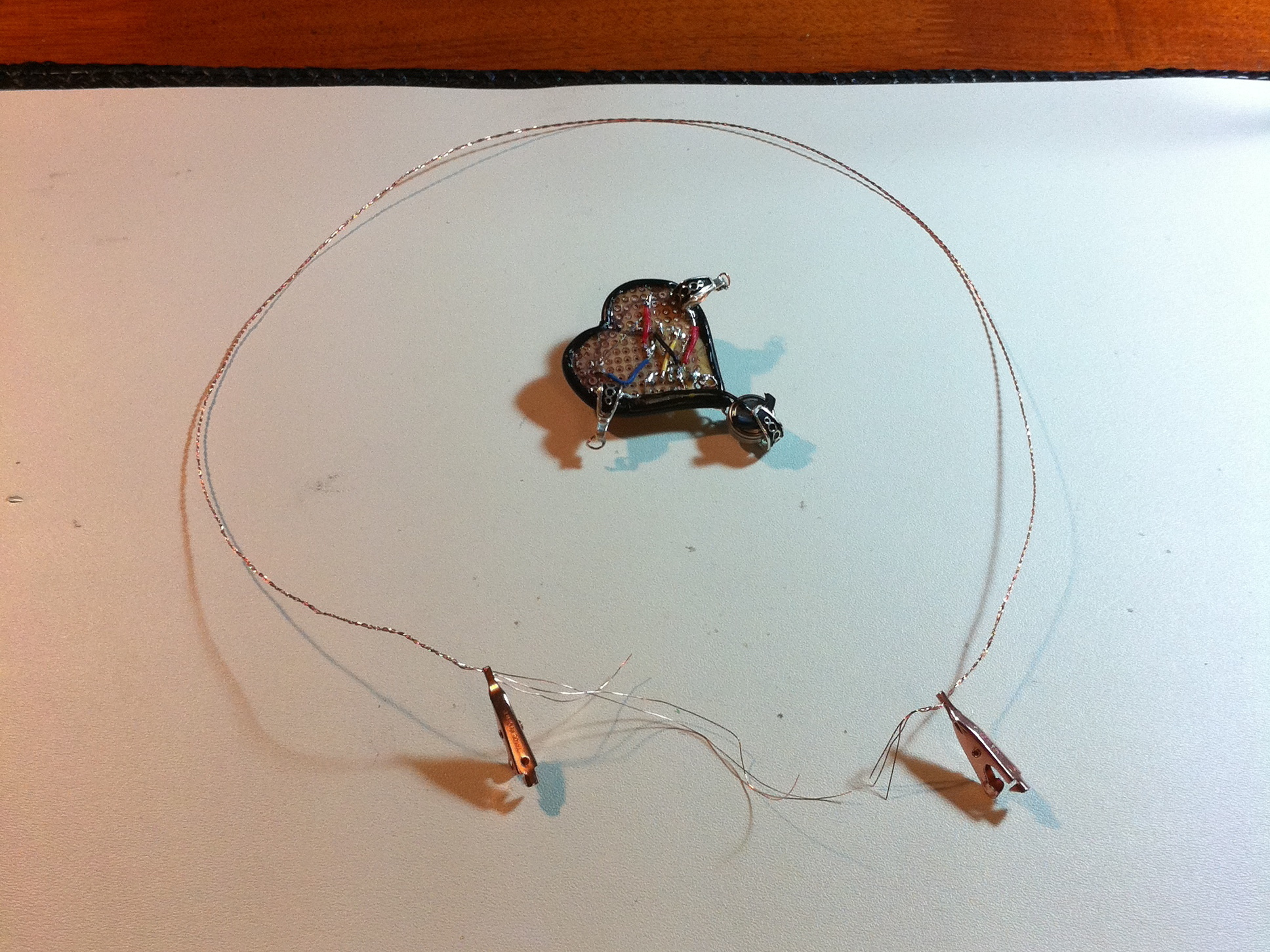 New Project: Beating Heart Pendant