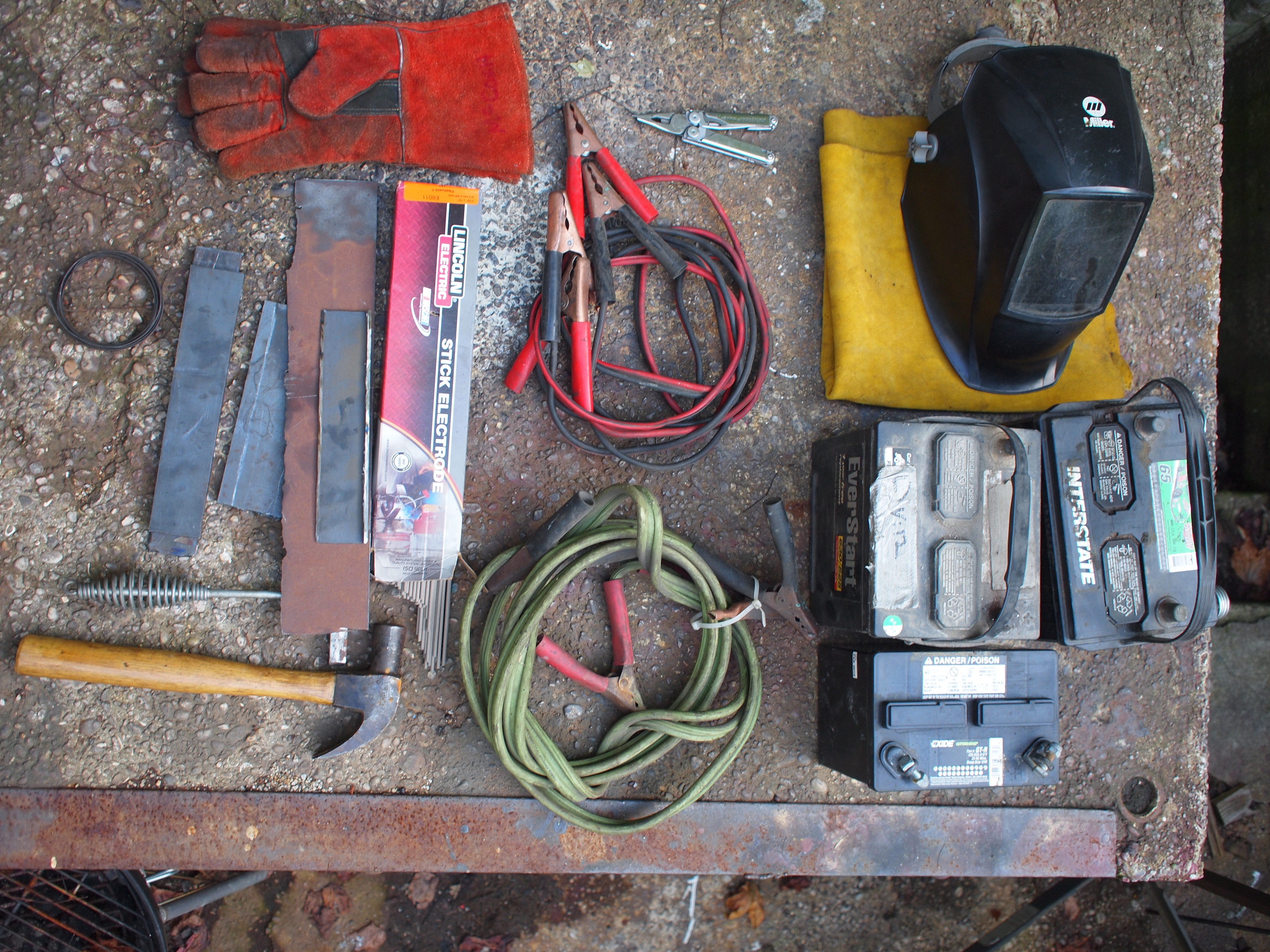 New Project: Car-Battery Welding