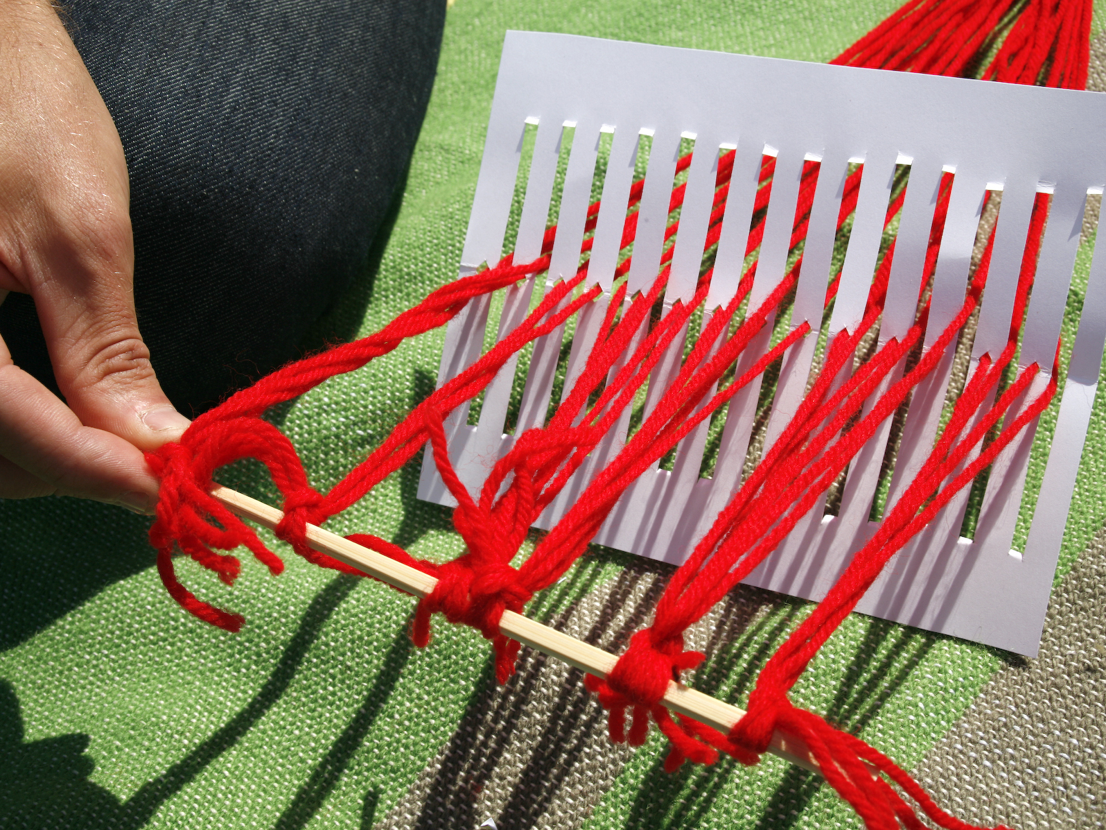 New Project: Paper Pocket Loom