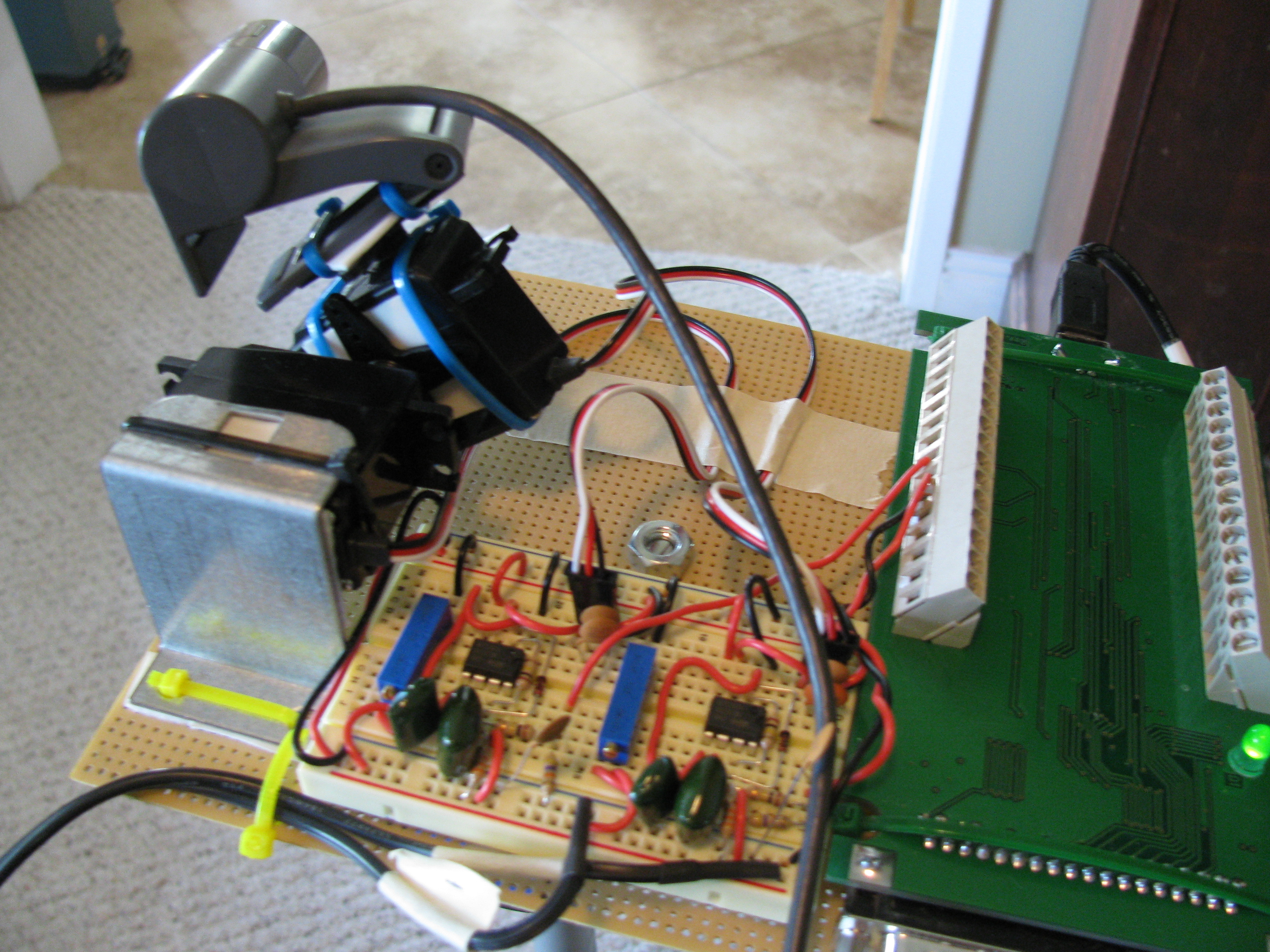 Kinect-based Servo Control