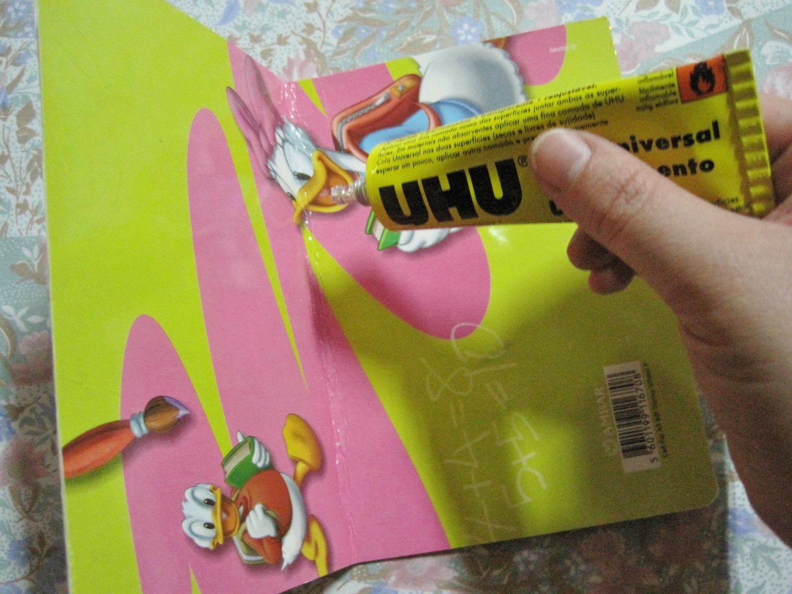 New Project: Recycled Postcard Tutorial