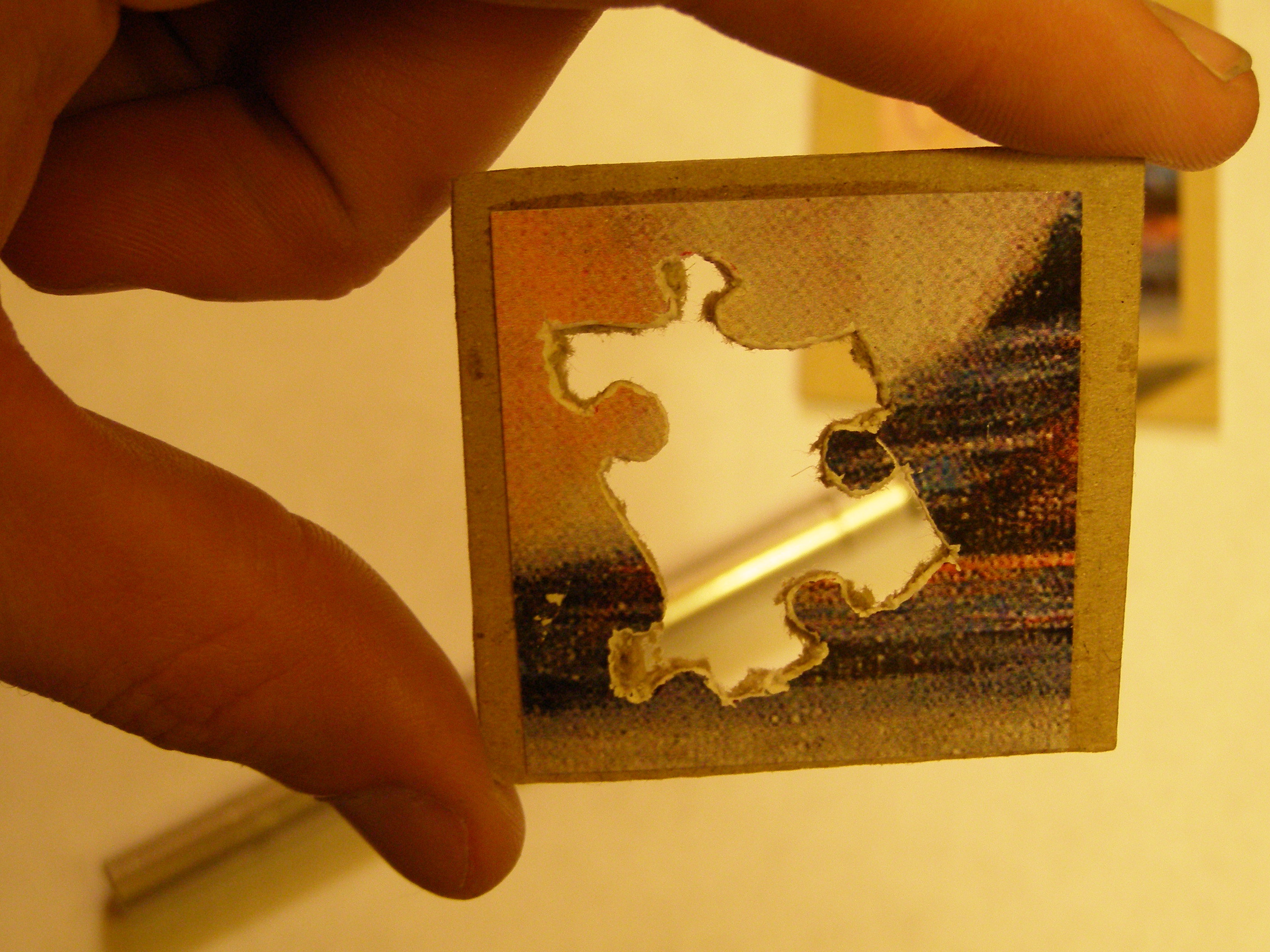 New Project: Fabricate Pieces to Complete a Defective Jigsaw Puzzle