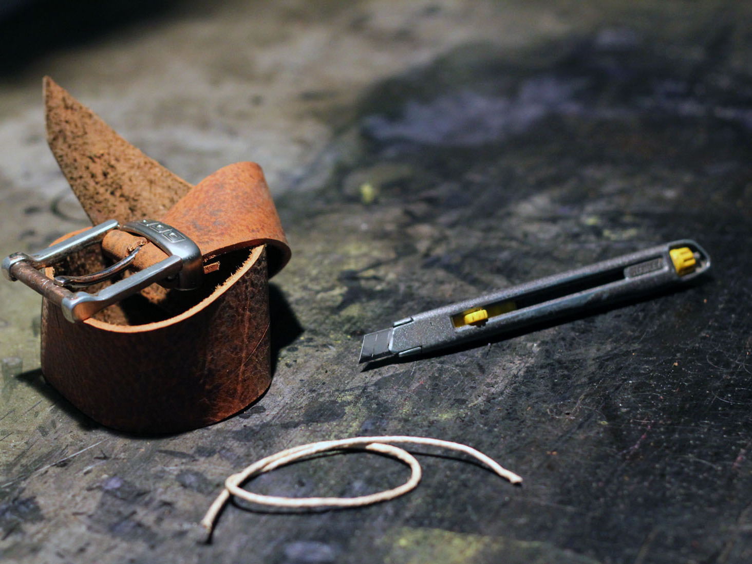 New Project: Braided Leather Bracelet