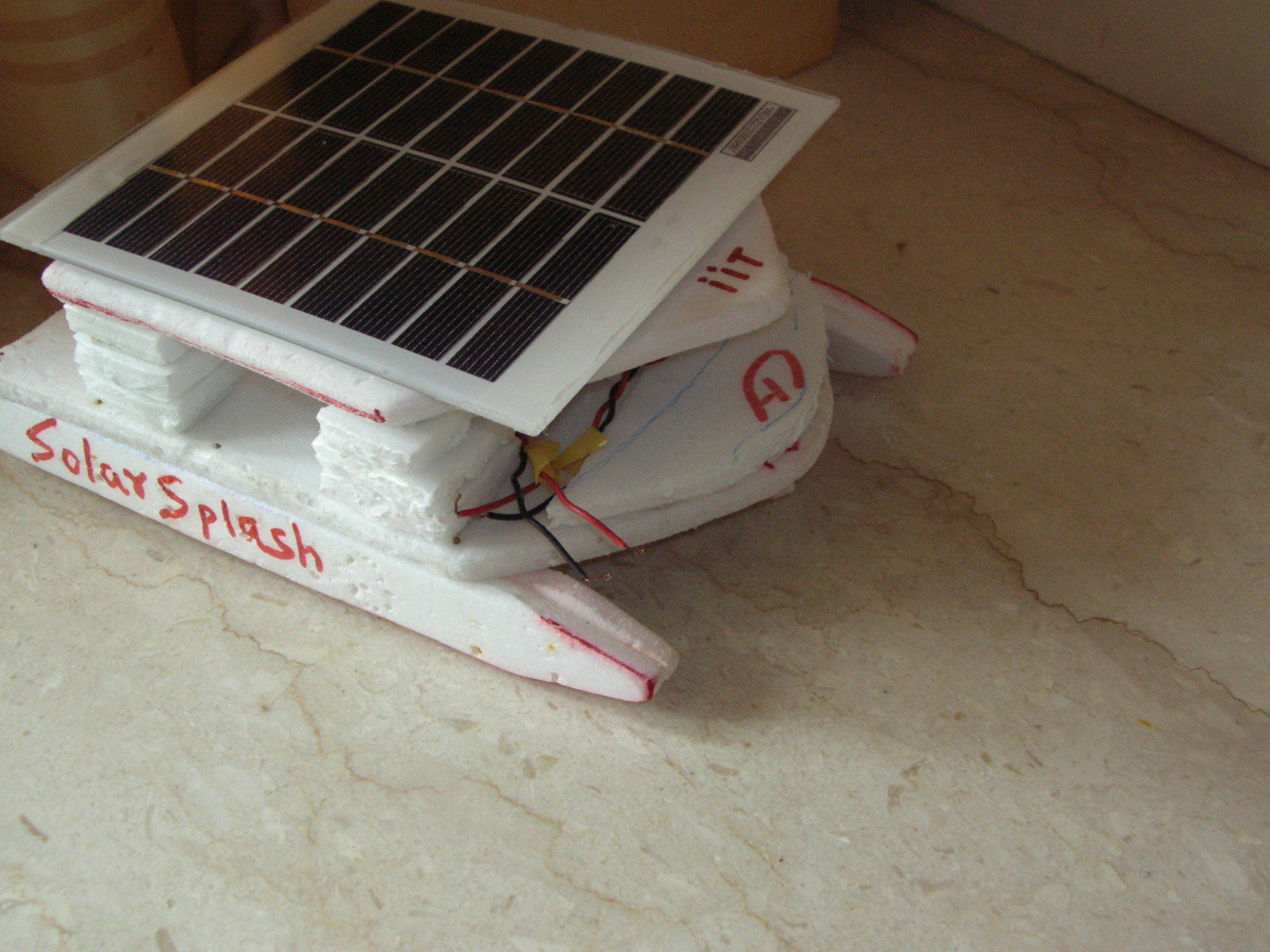 Solar-Powered Boat&nbsp;Prototype
