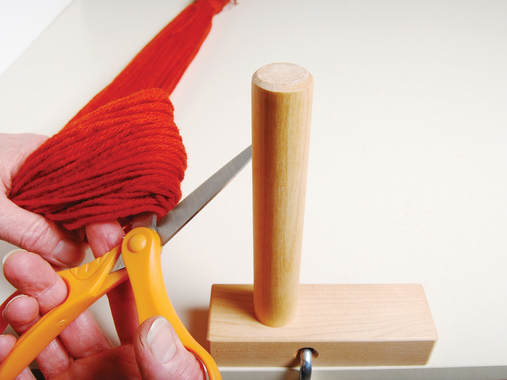 Fringy Loom-Woven&nbsp;Pillow