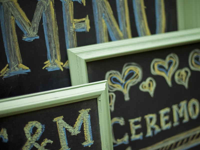 Chic Wedding&nbsp;Chalkboards