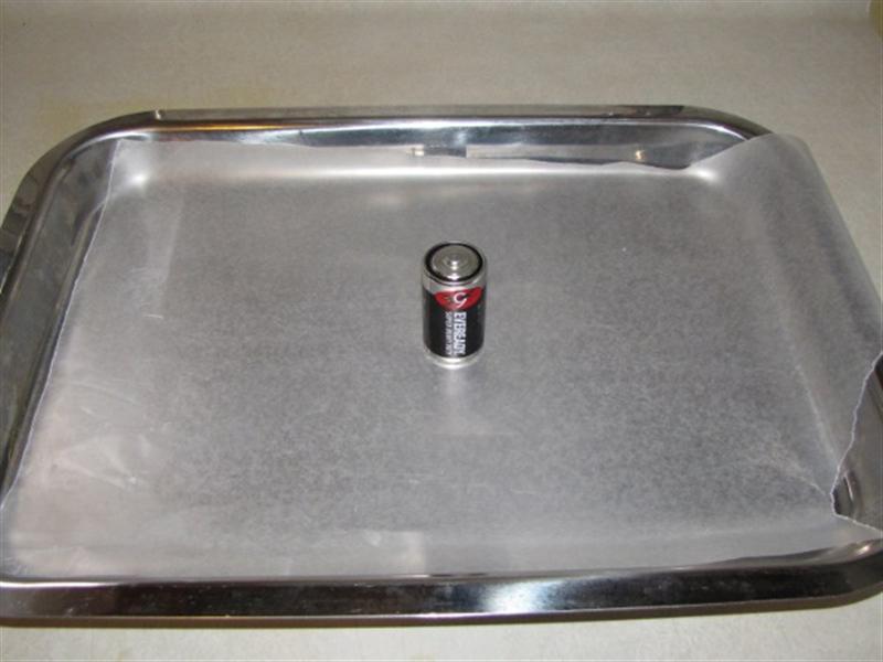 Harvesting Chemicals from a Battery