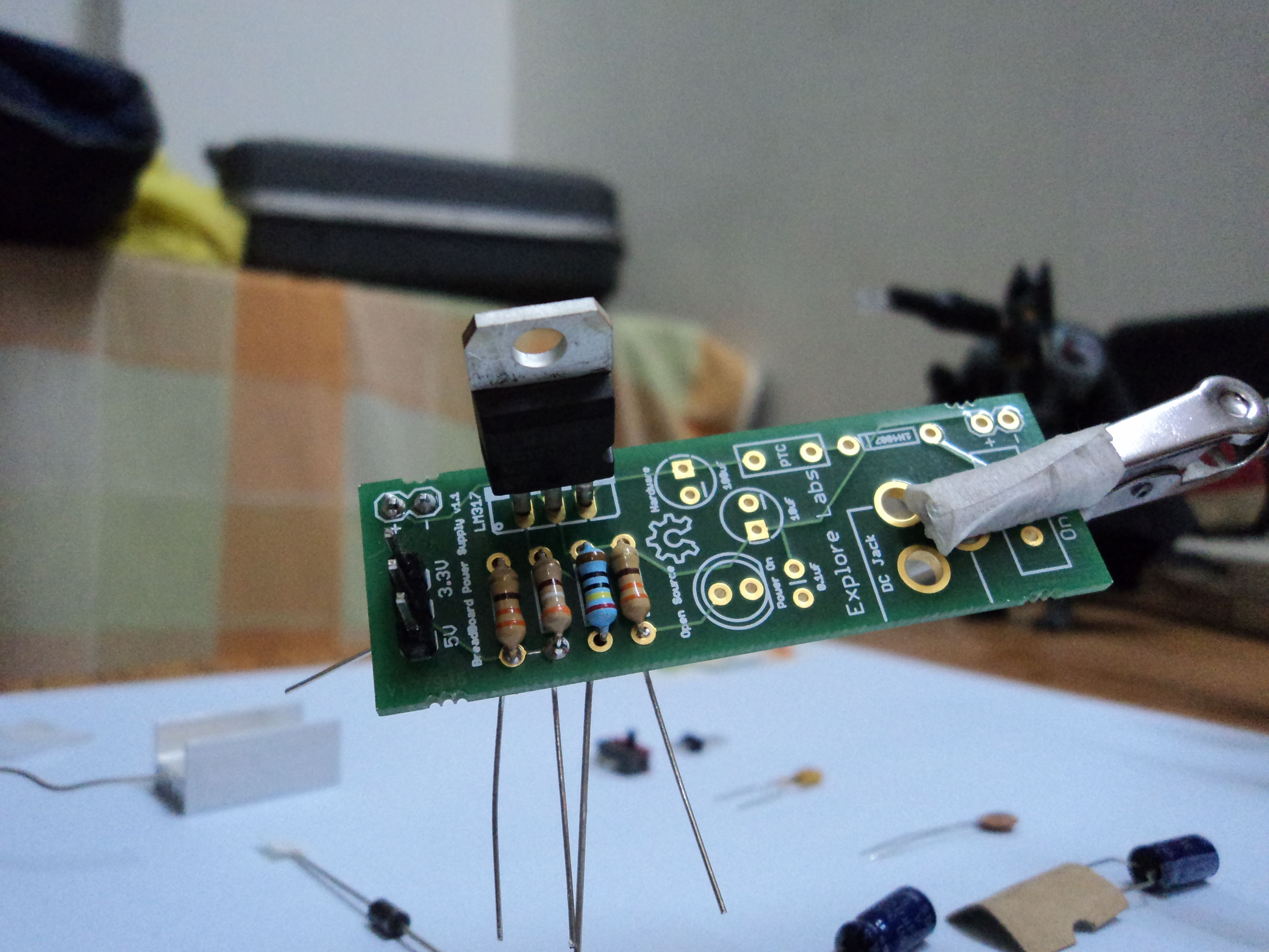 New Project: Making a BreadBoard Power Supply