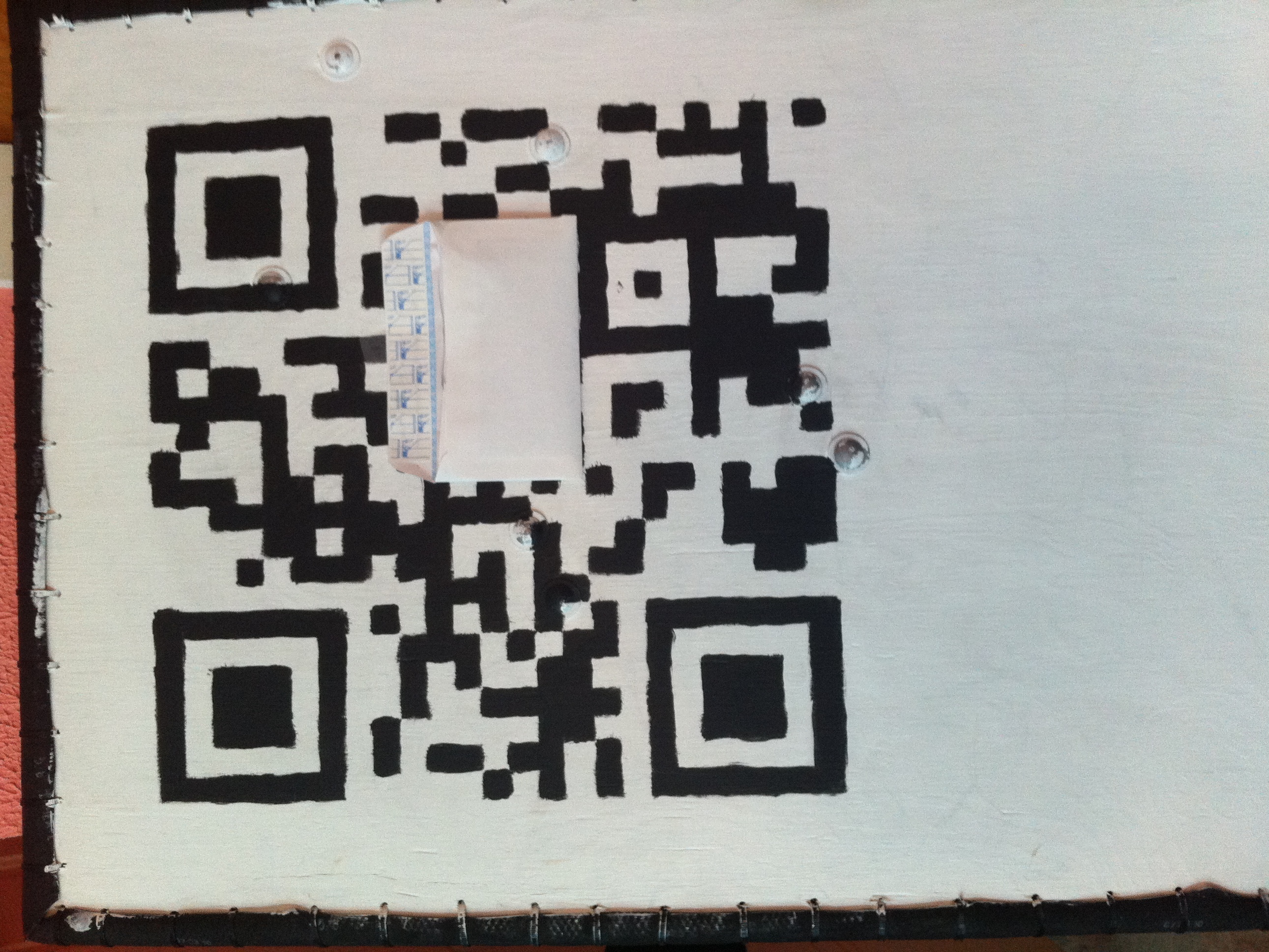 Painting a One-Off QR Code on a Large&nbsp;Surface