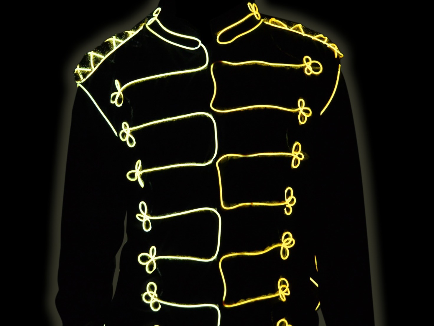 New Project: EZ-EL Wire Michael Jackson Costume
