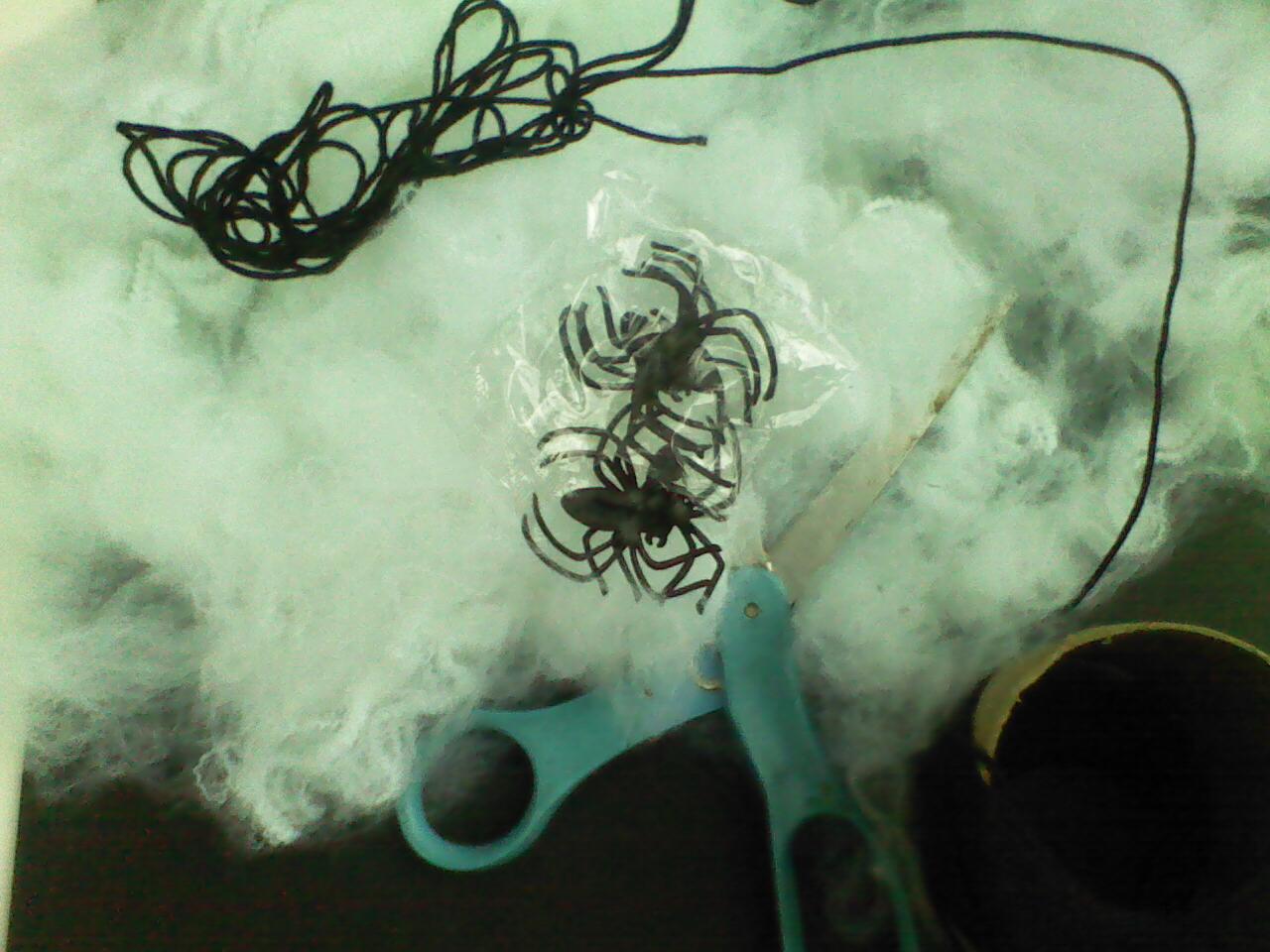 New Project: WebHeads! Create Spiderweb-Trapped Doll Heads for Halloween