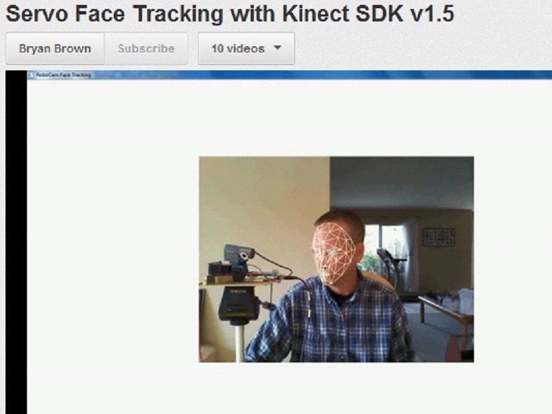 Kinect-based Servo&nbsp;Control