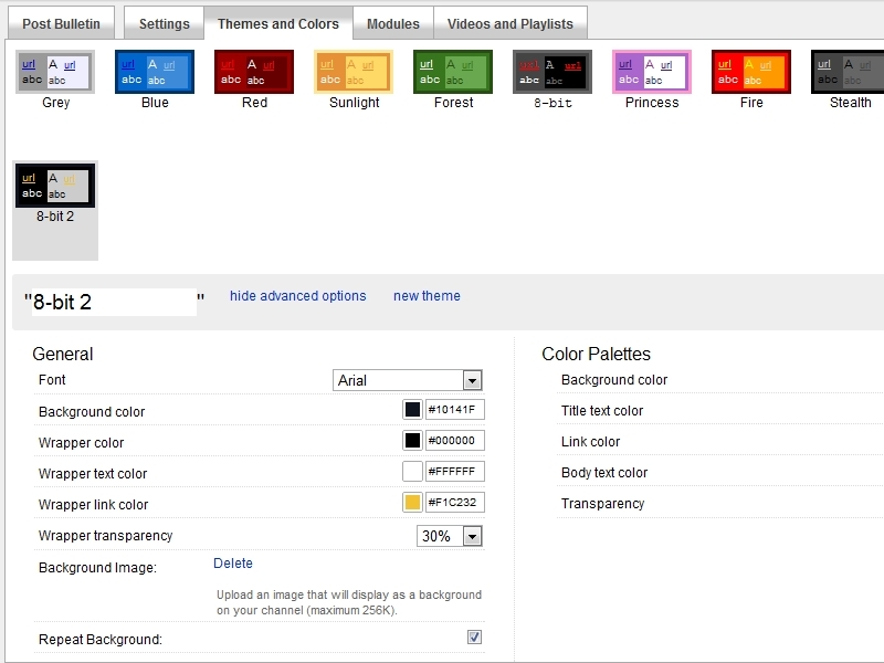 Make a YouTube Channel&nbsp;Background