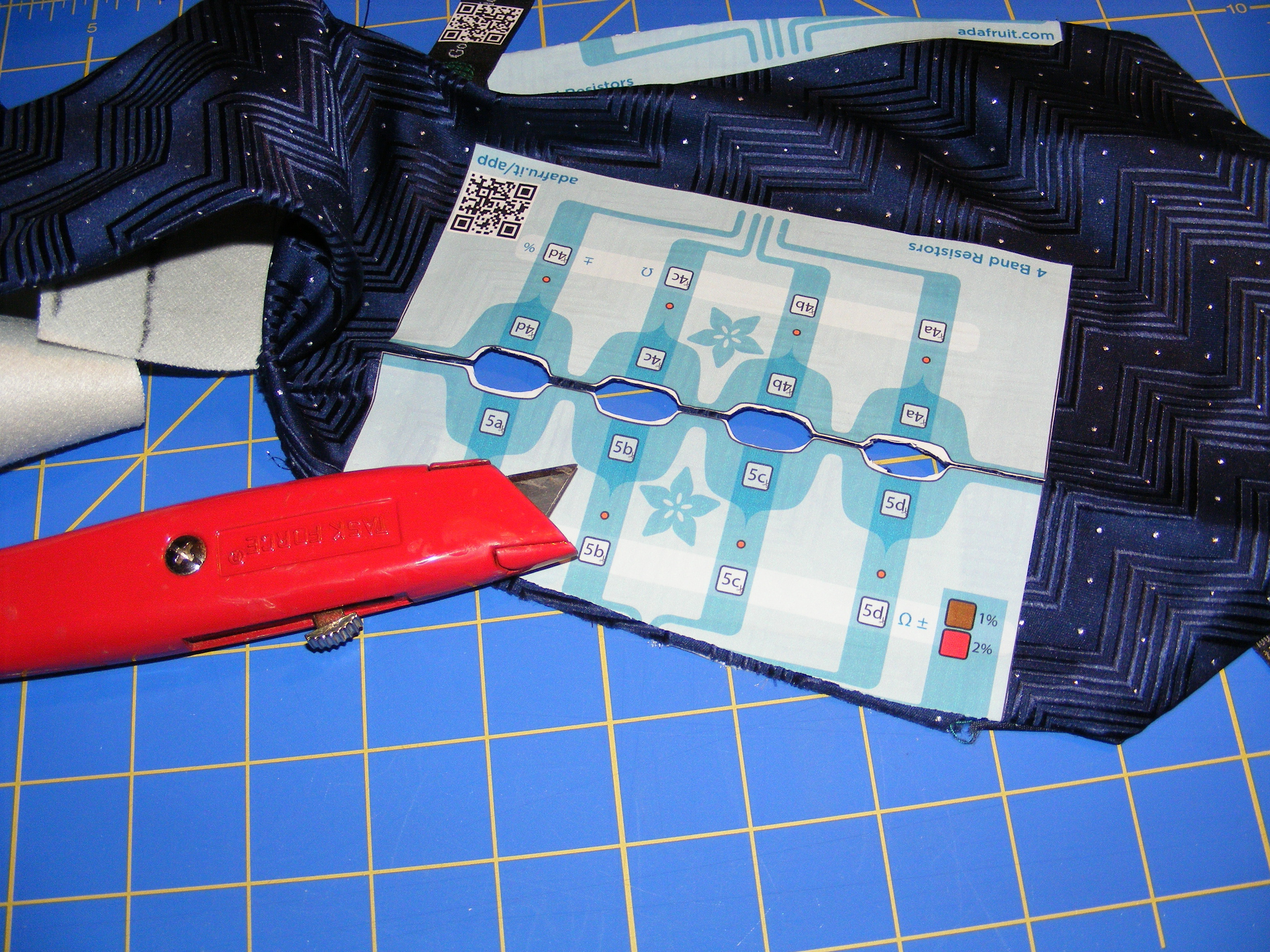 Adafruit Resistor Helper&nbsp;Tie
