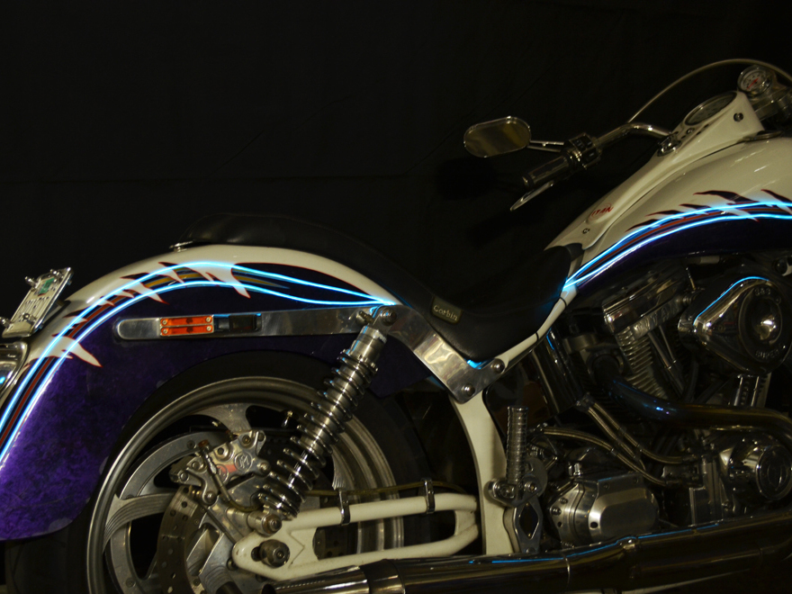 EZ-EL Wire Tron Motorcycle