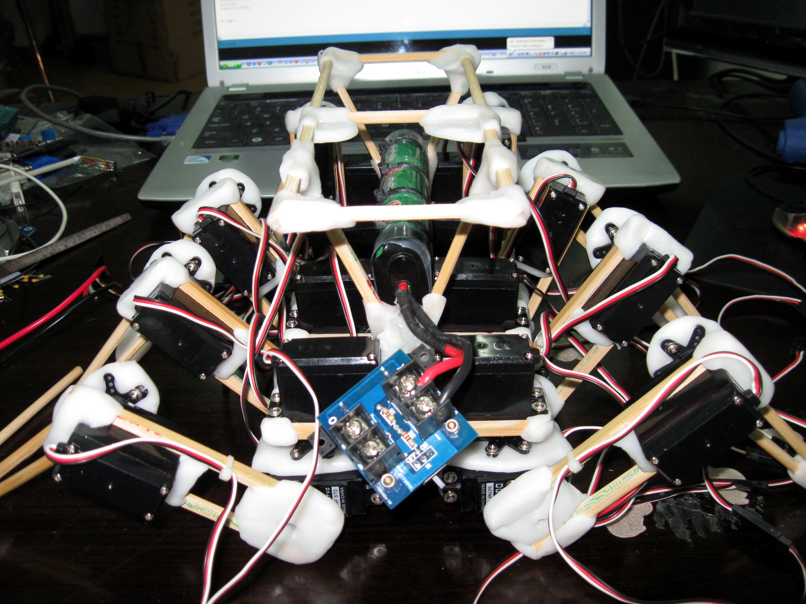 “Chopsticks” the Spider Robot