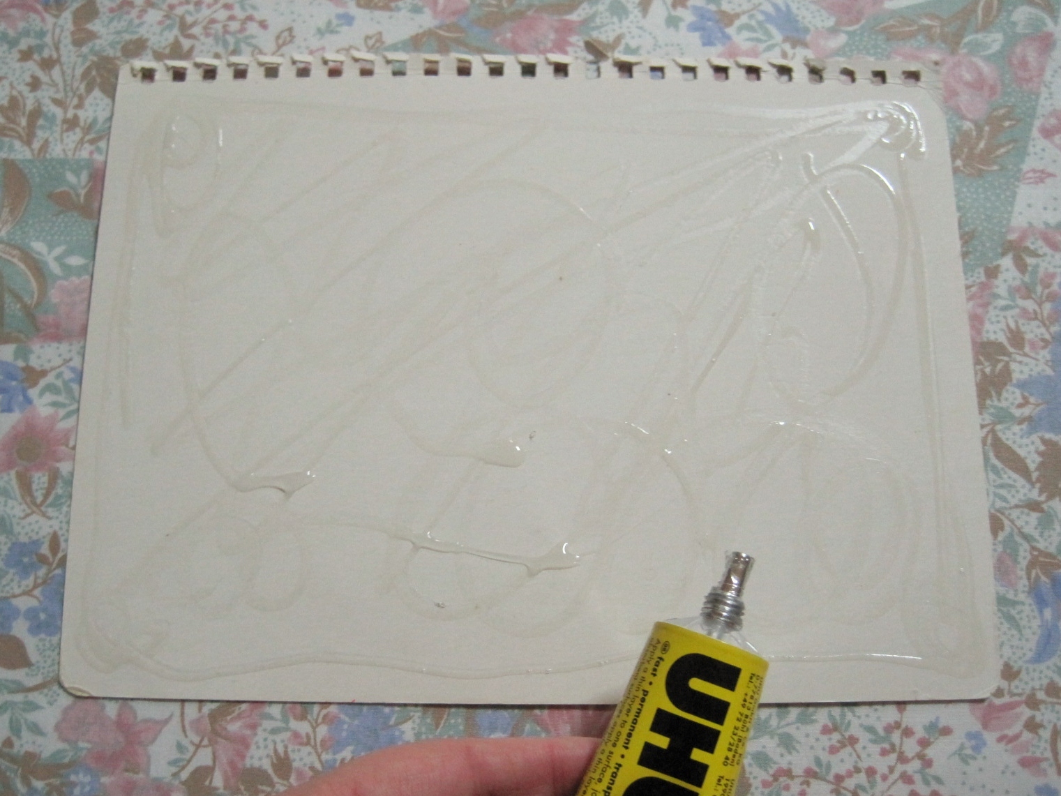 New Project: Recycled Postcard Tutorial