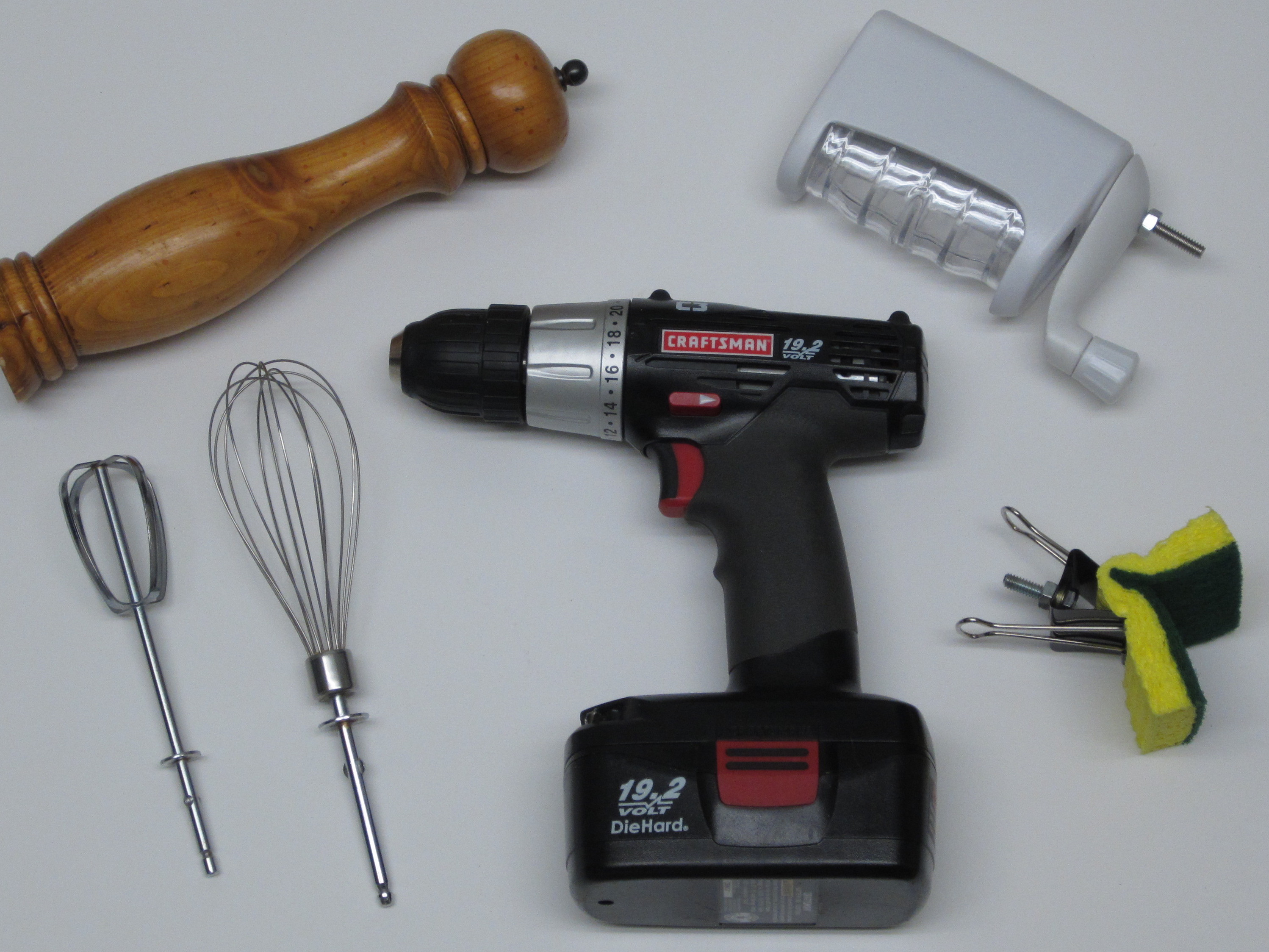Making Cooking More Fun by Adding Power Tools