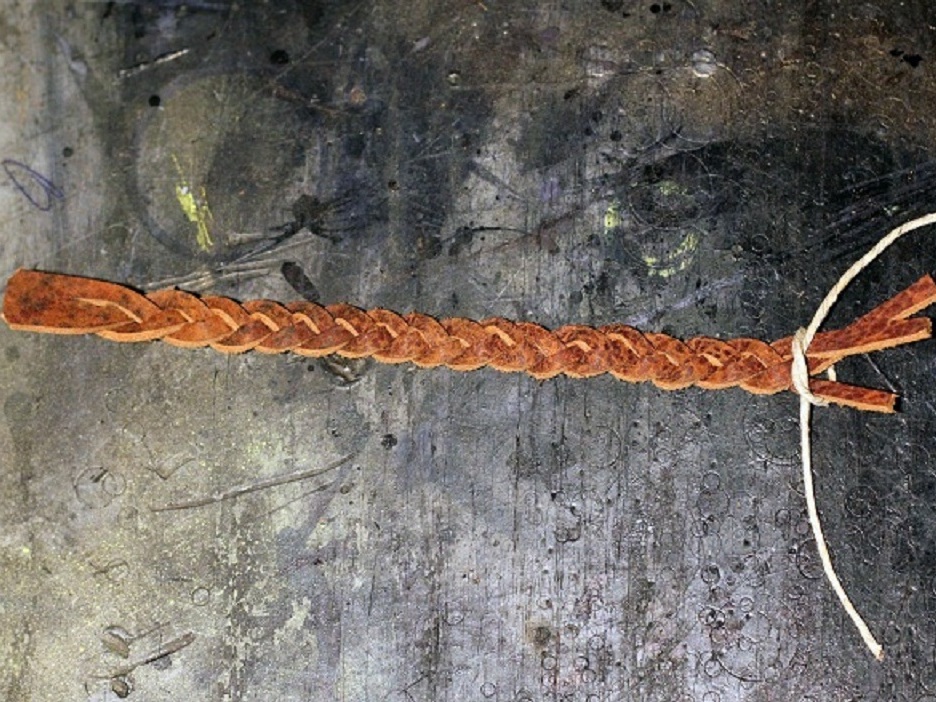 New Project: Braided Leather Bracelet
