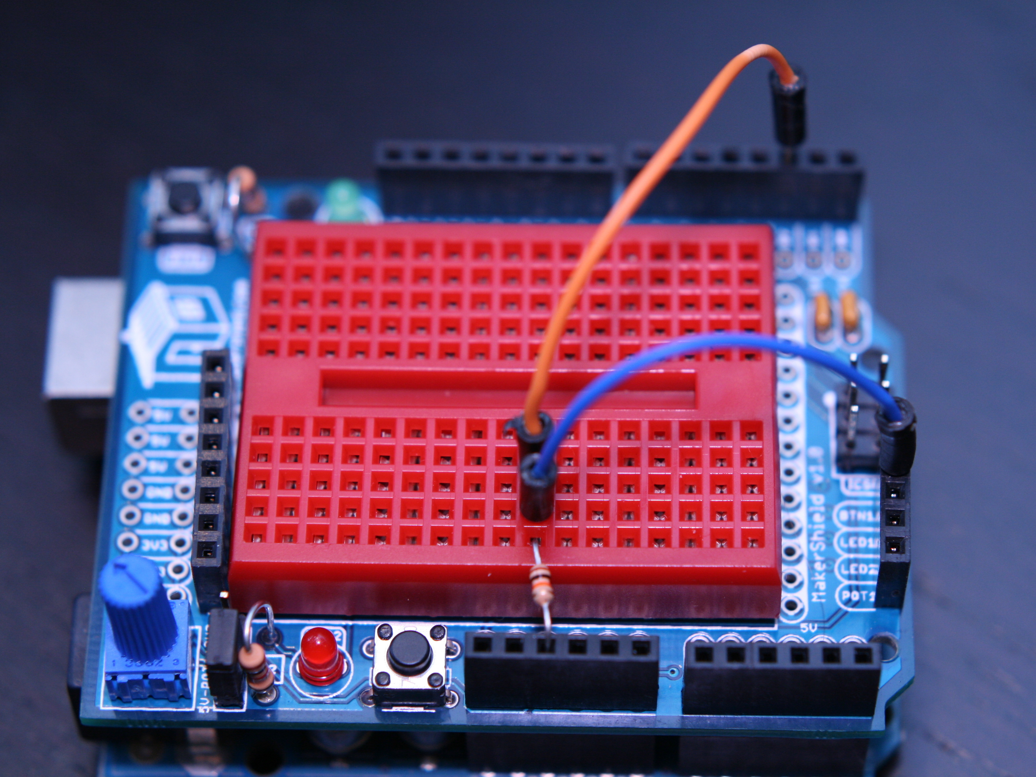 Using the MakerShield –&nbsp;Button