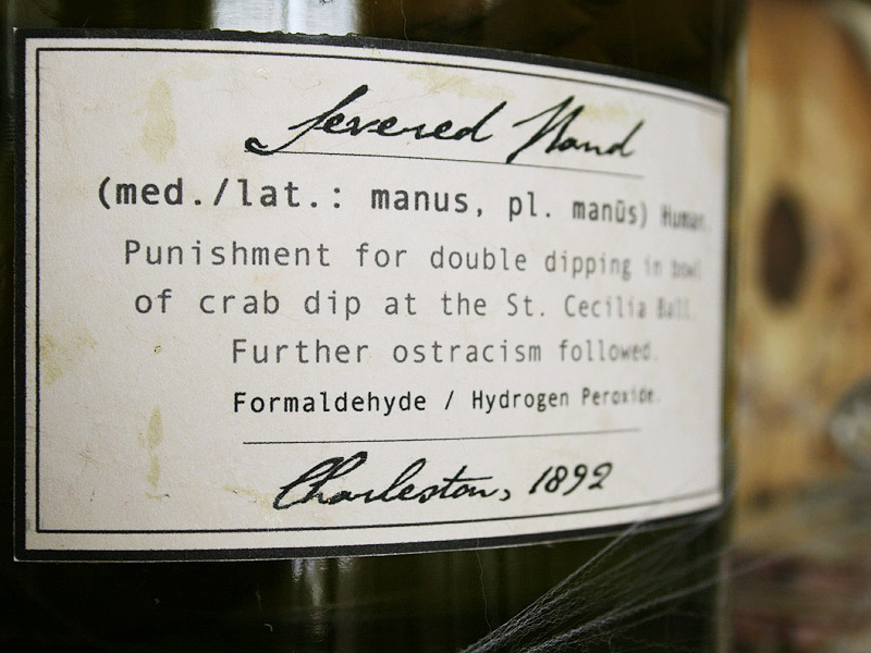 Aged Specimen Jar Labels