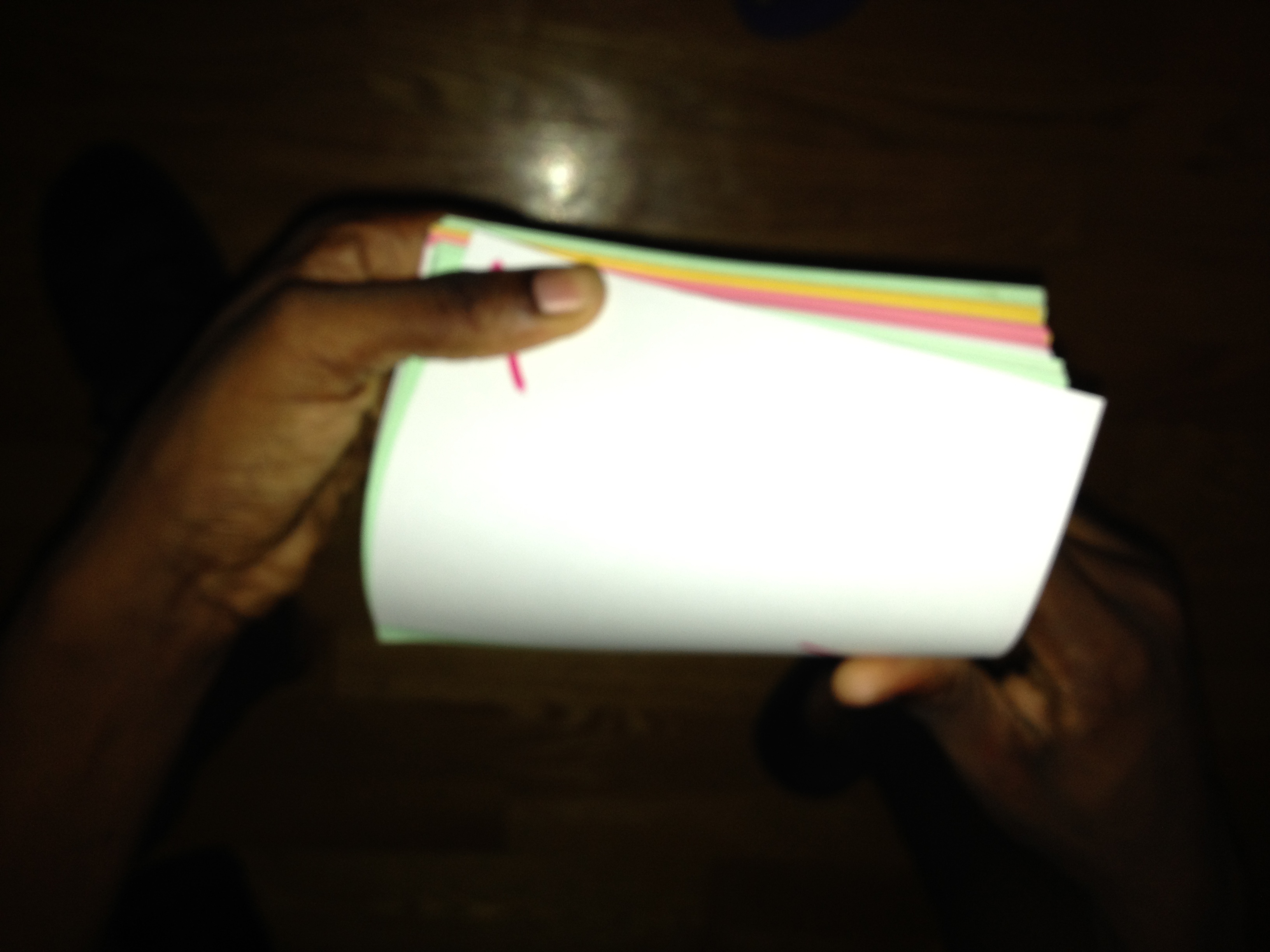 New Project: Multicolor Spiral Paper Pad
