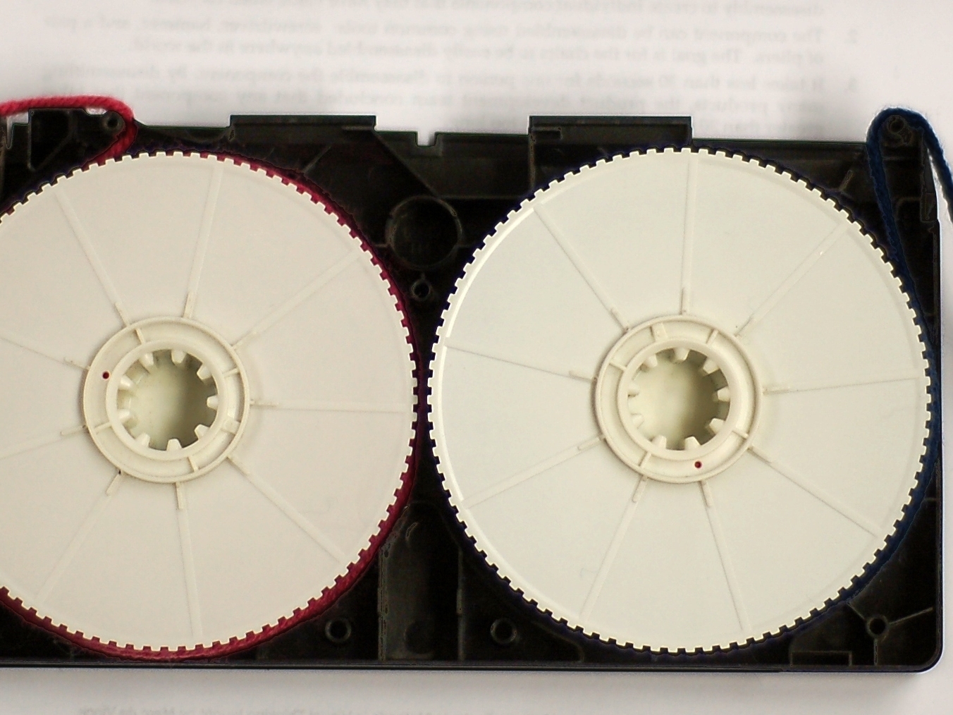 VHS Cassette Yarn&nbsp;Dispenser!