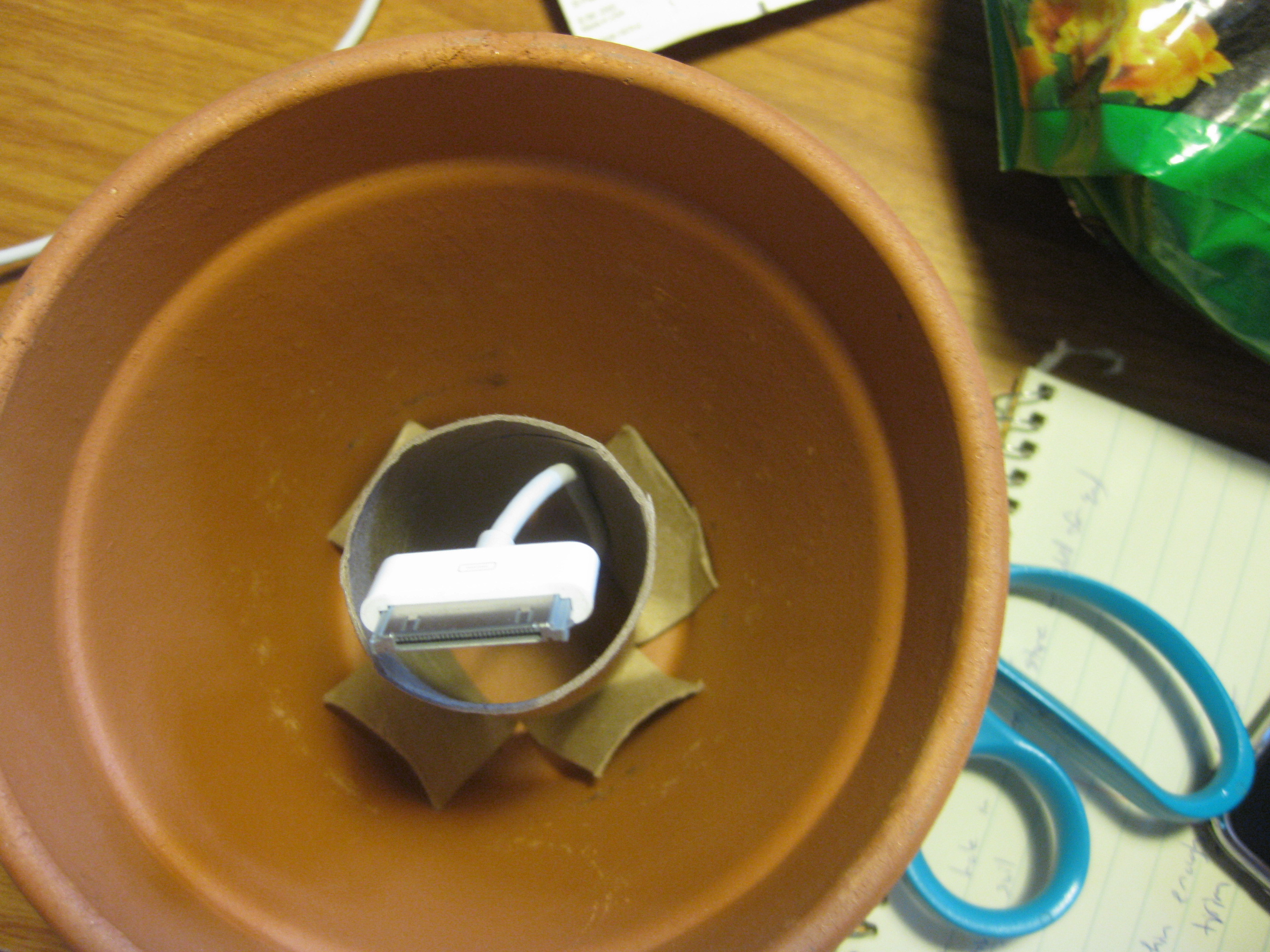 Flower Pot iPhone&nbsp;Charger