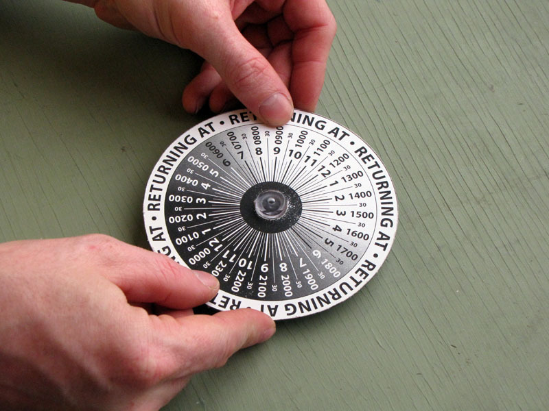 CD/Suction Cup Status Dial