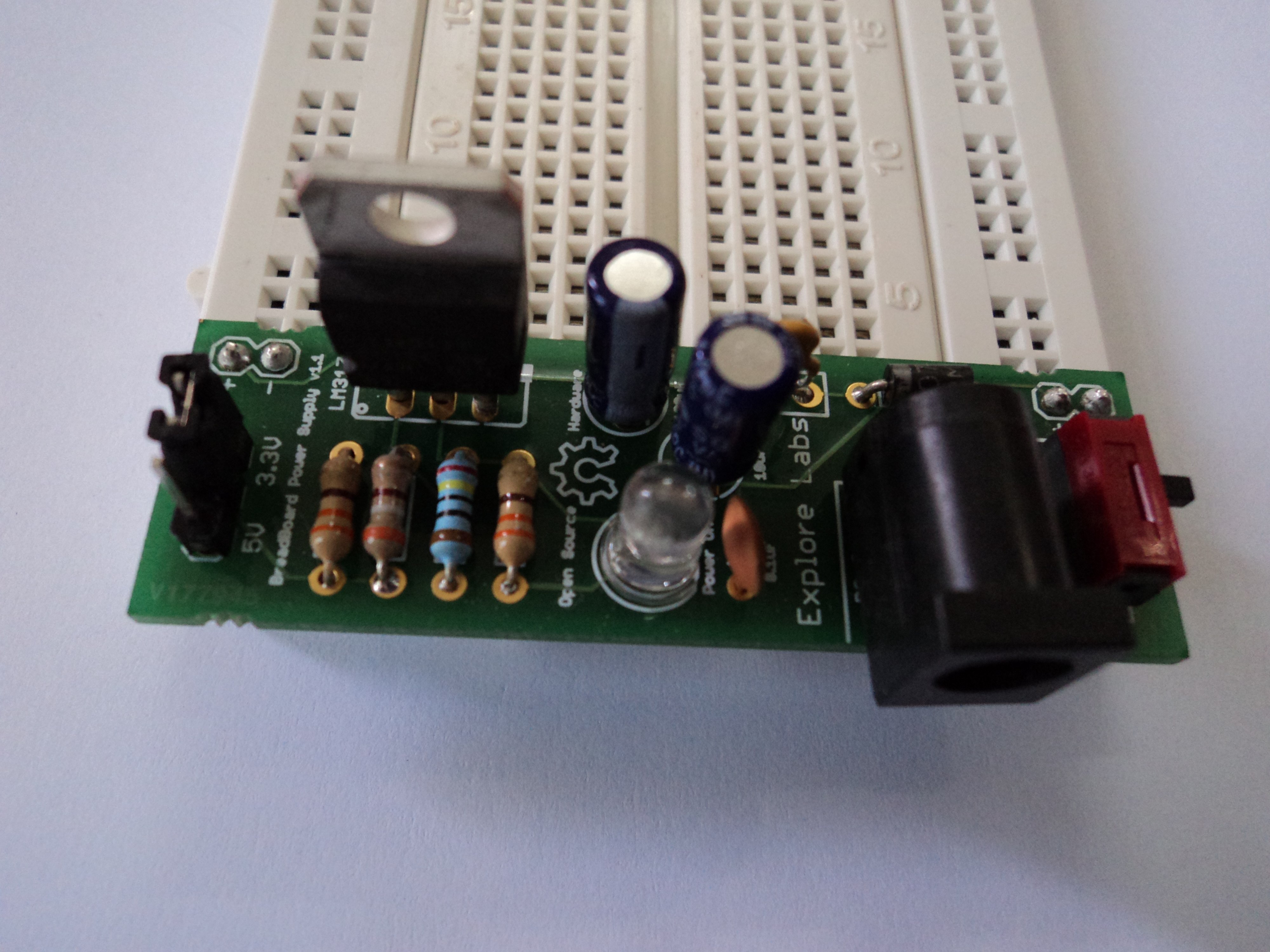 New Project: Making a BreadBoard Power Supply