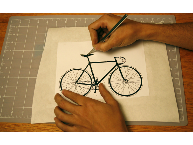 Freezer Paper&nbsp;Stencil