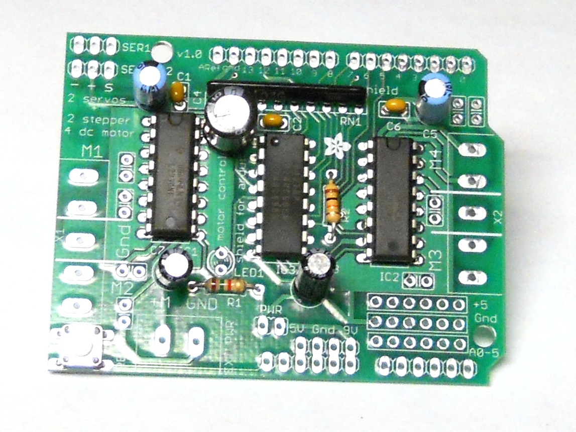 Build your own Arduino-Controlled Robot!