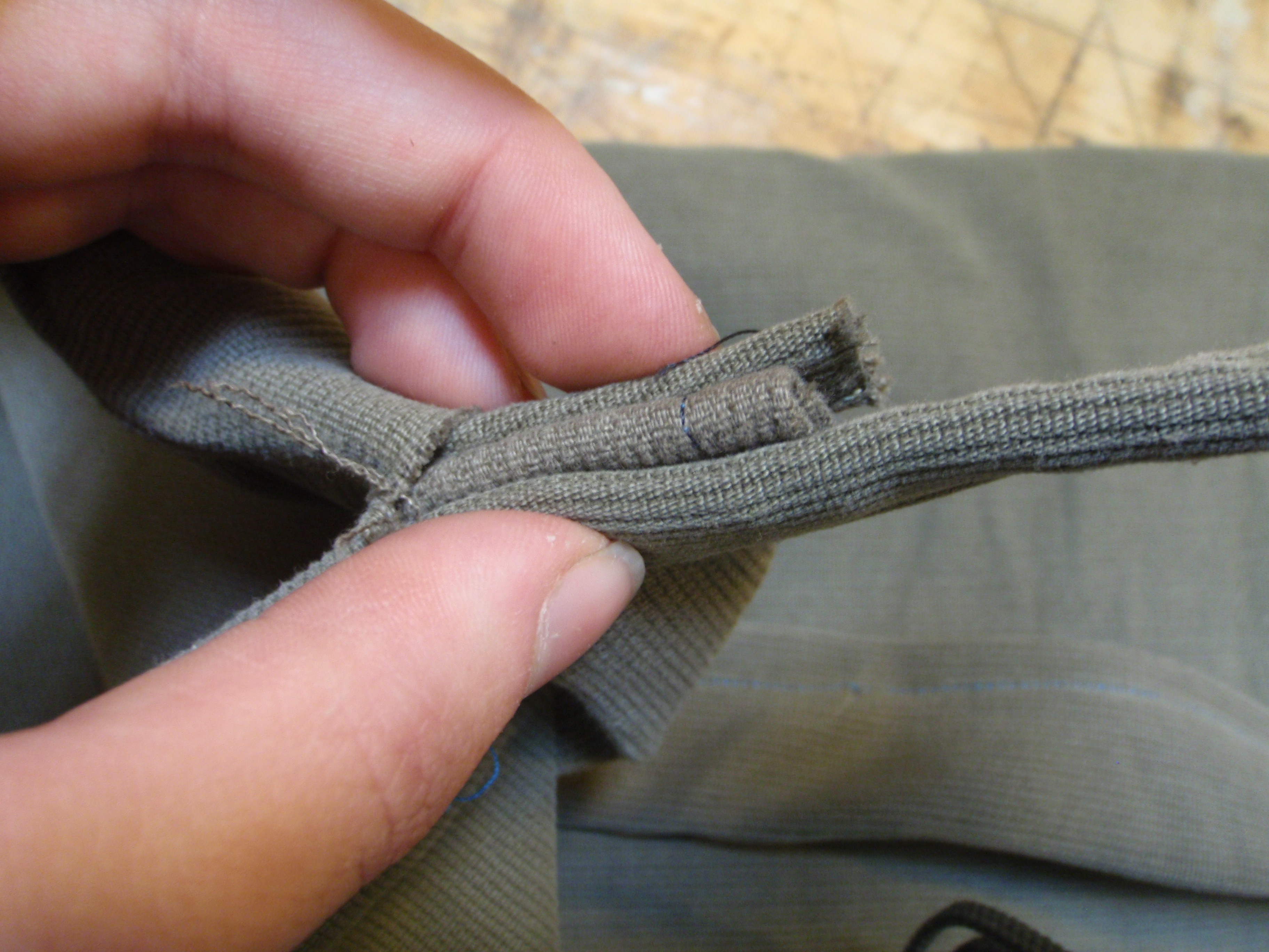 Yoga Mat Bag from Old Pants