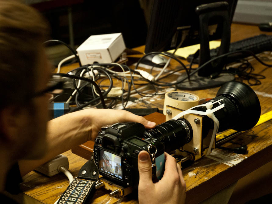 Beautiful Studio Lens Adapted to HD DSLR for Under $100