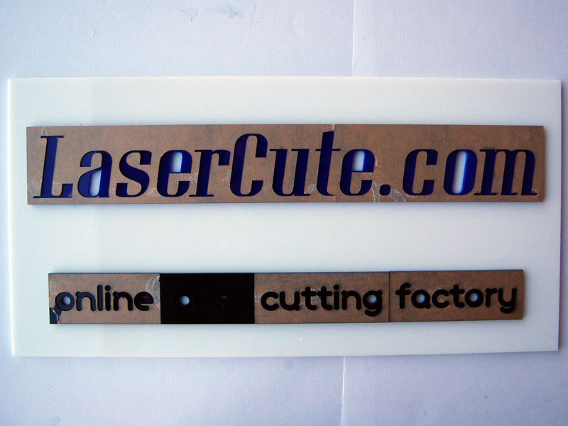 Laser-Cut Sign Designed in Your&nbsp;Browser
