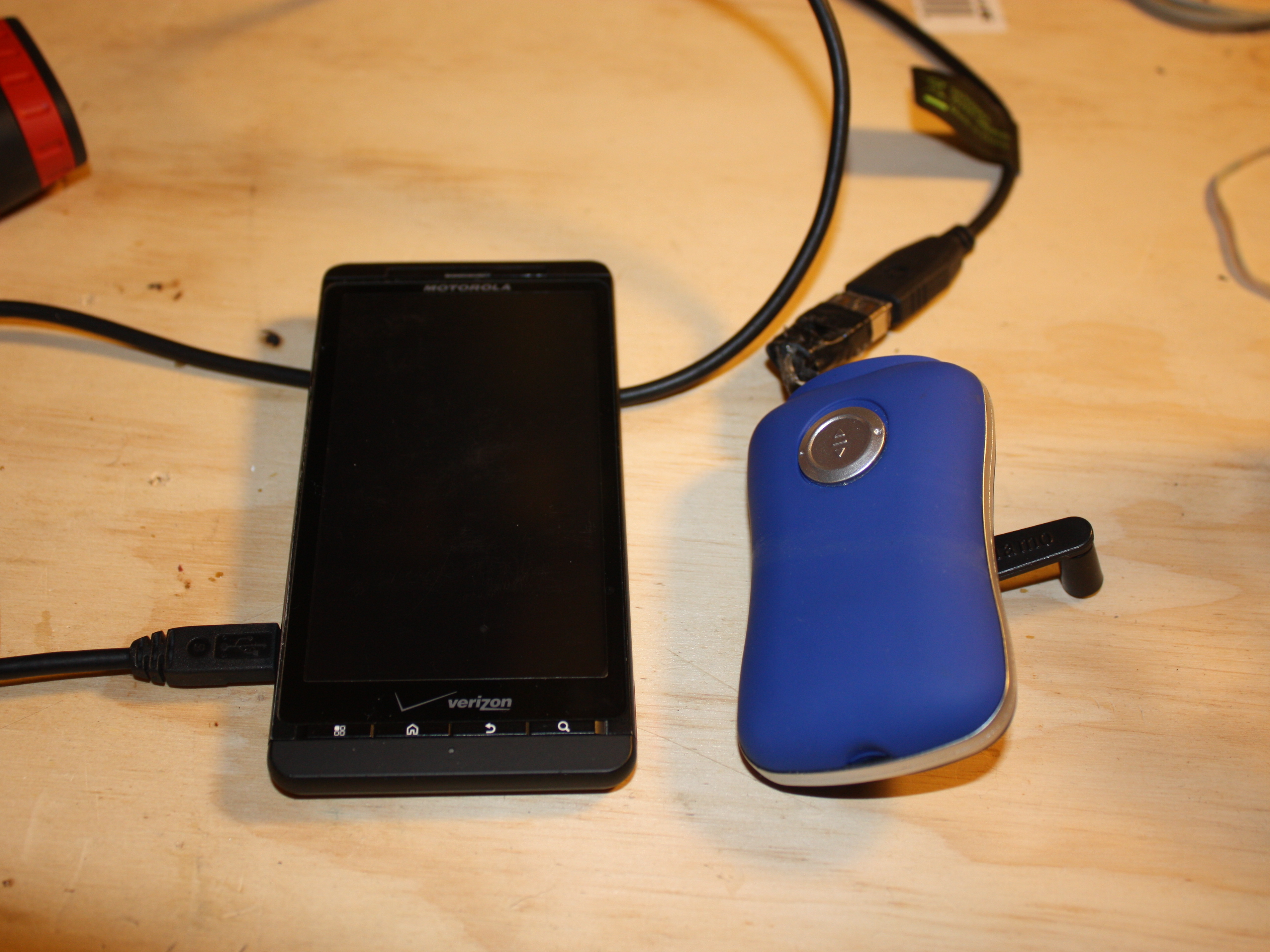 Hand-Crank USB Charger