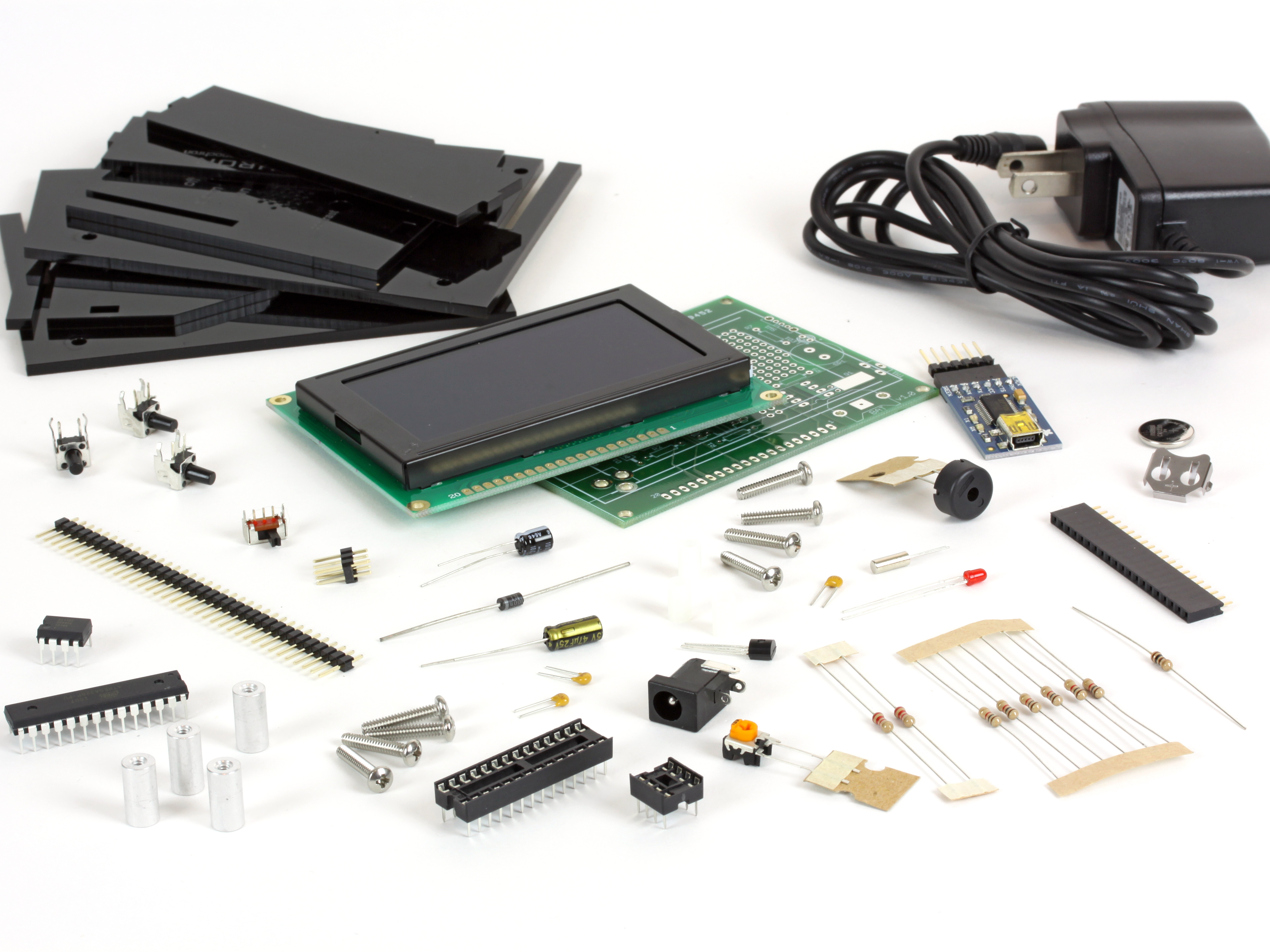 New Project: Build a Monochron Clock Kit