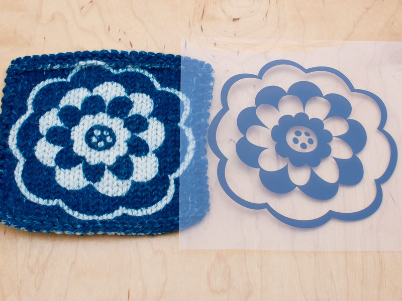 Cyanotype Printing on Hand Knits and&nbsp;Crochet