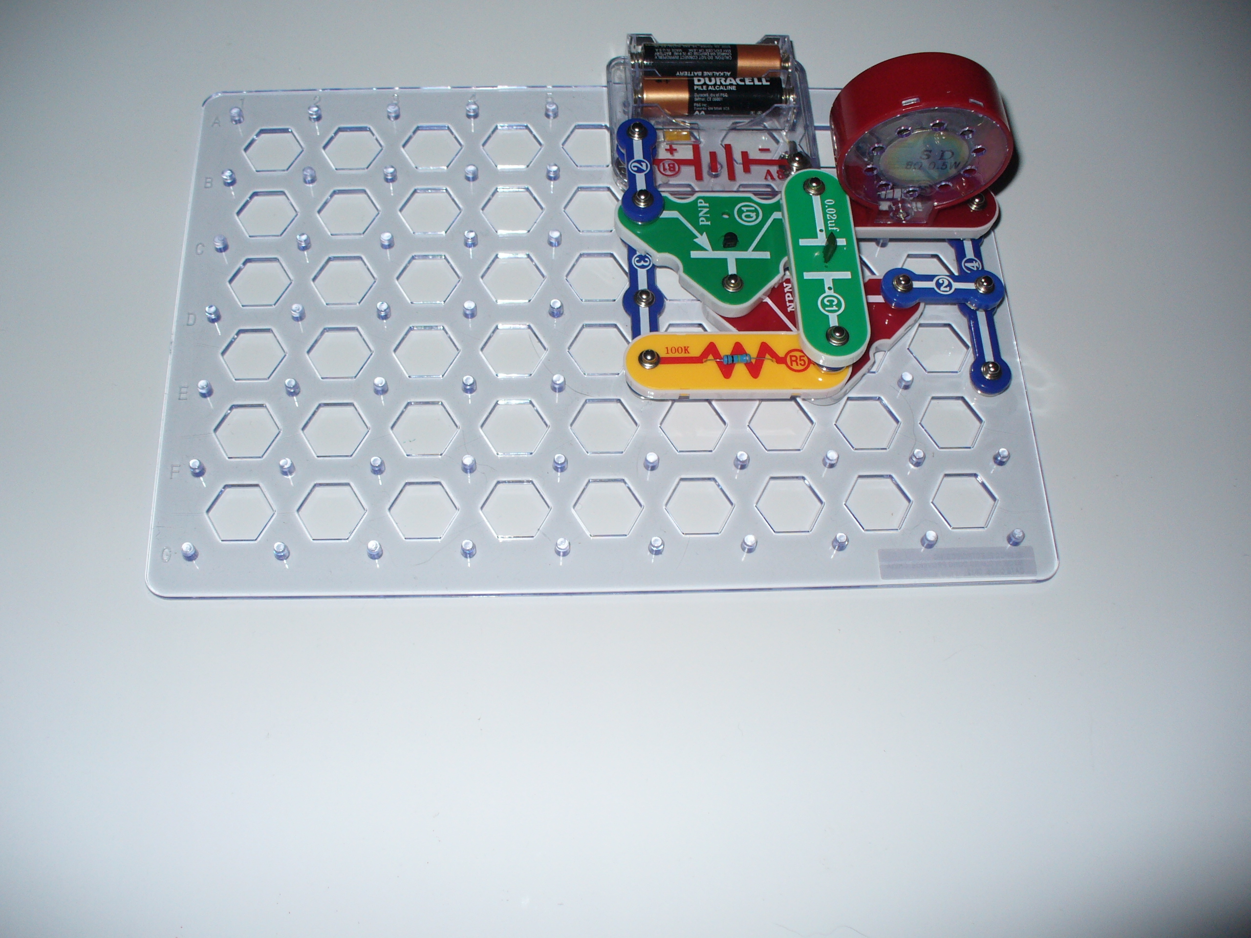 Laser Tripwire and Alarm Using Snap&nbsp;Circuits