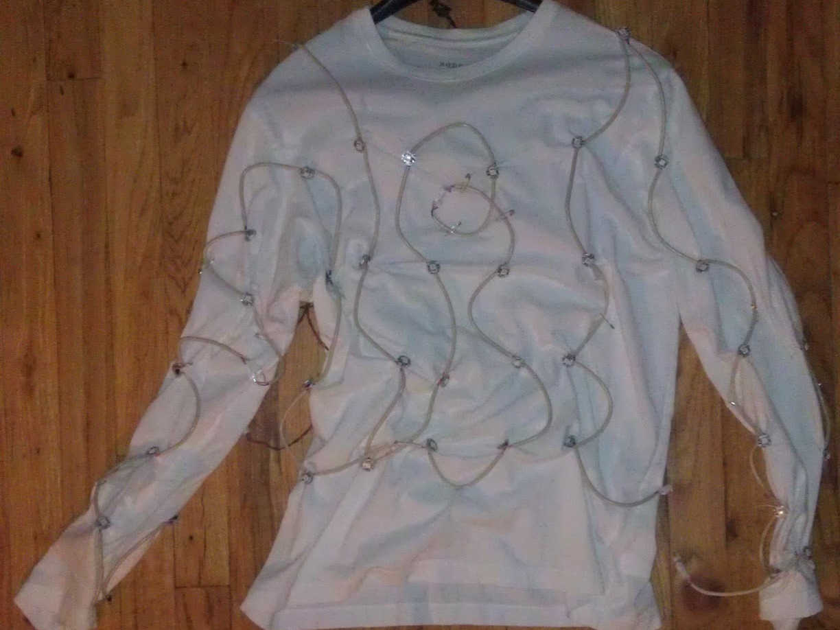 Android-Controlled LED Light&nbsp;Shirt