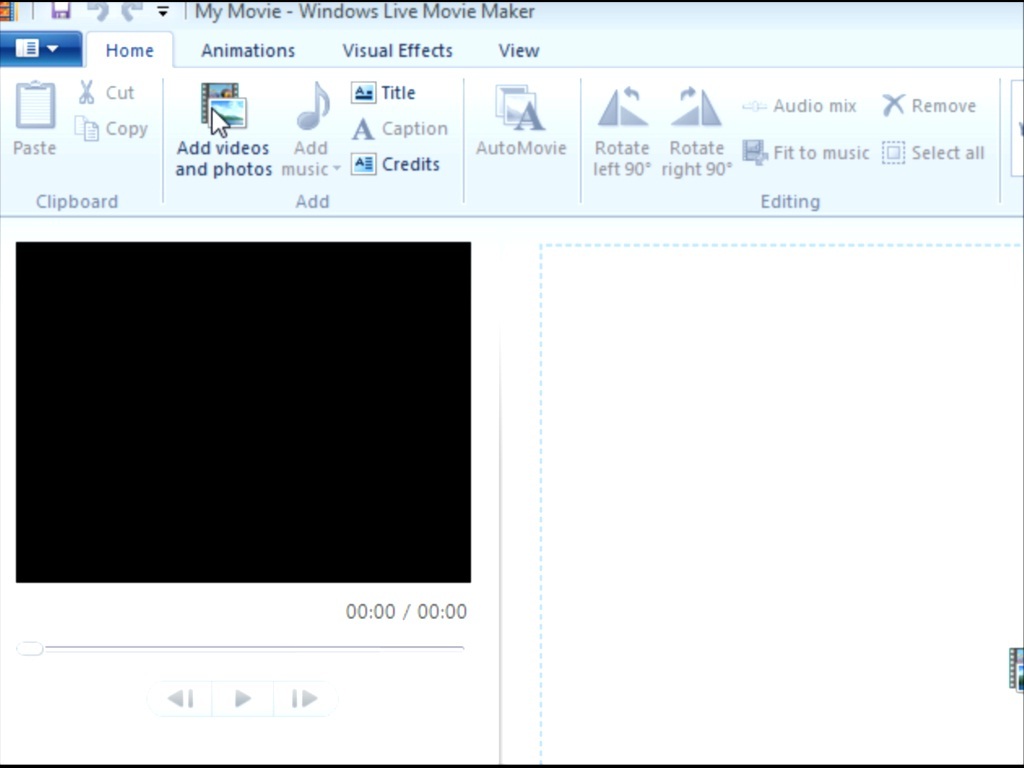 Create Video in Windows Movie&nbsp;Maker