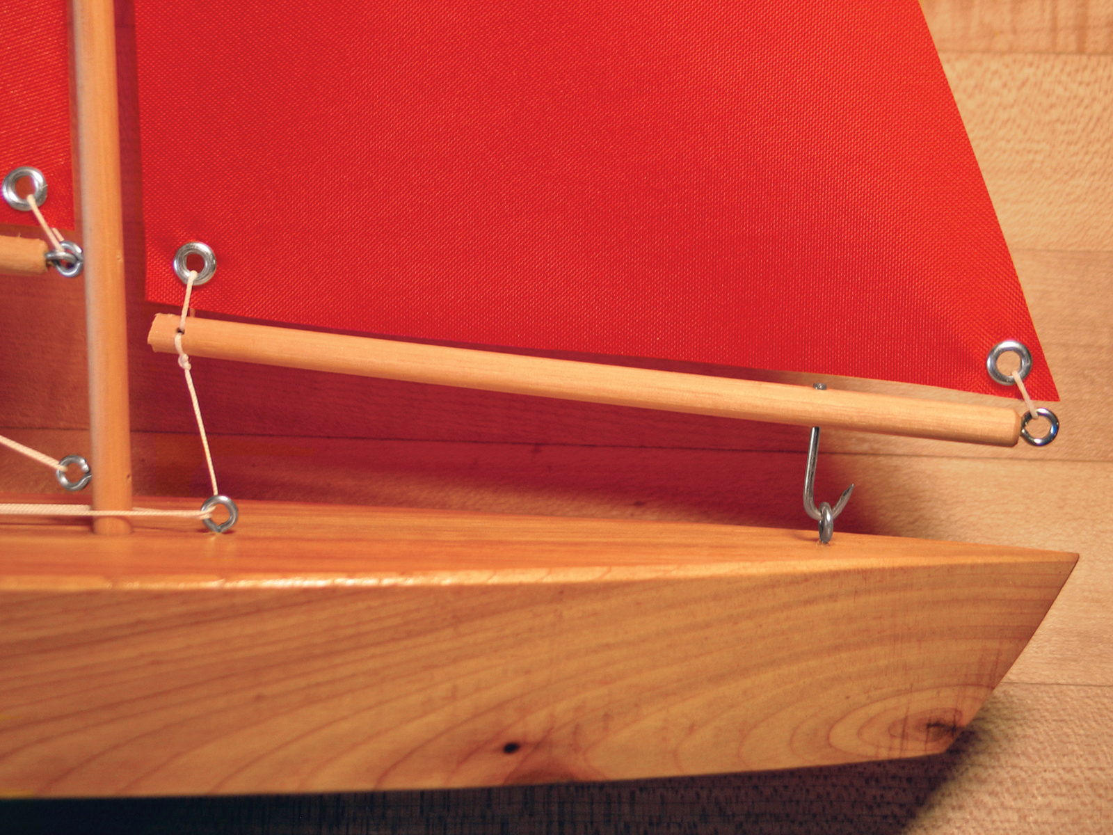 Wooden Mini&nbsp;Yacht